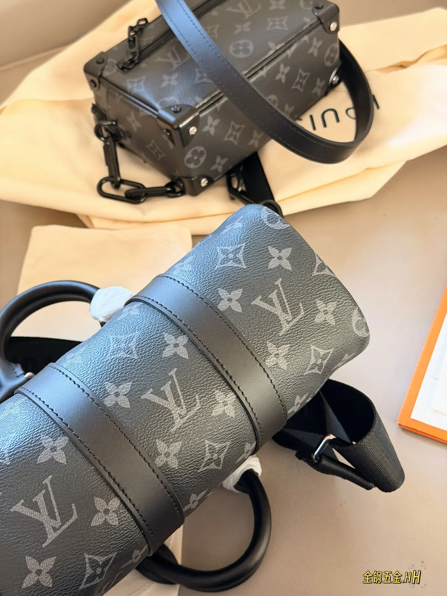 Keepall 25 Monogram Eclipse Crossbody Bag D32018164 — view 8