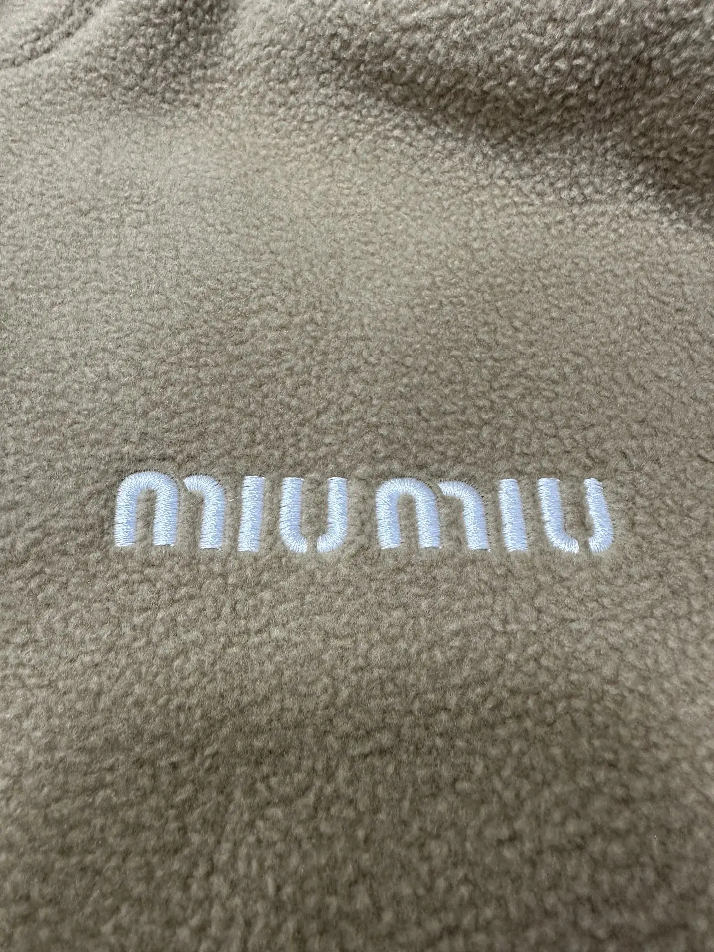 Logo-Embroidered Fleece Zip-Up Jacket D32023568 — view 7
