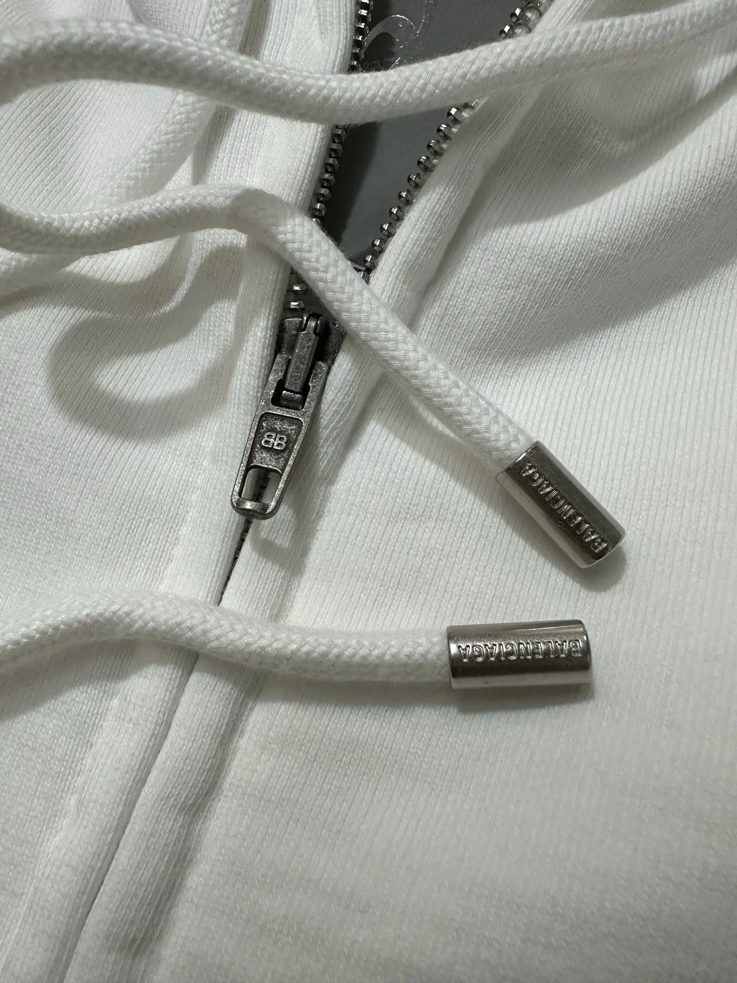 Logo Reflective Zip-Up Hoodie D32020139 — view 8