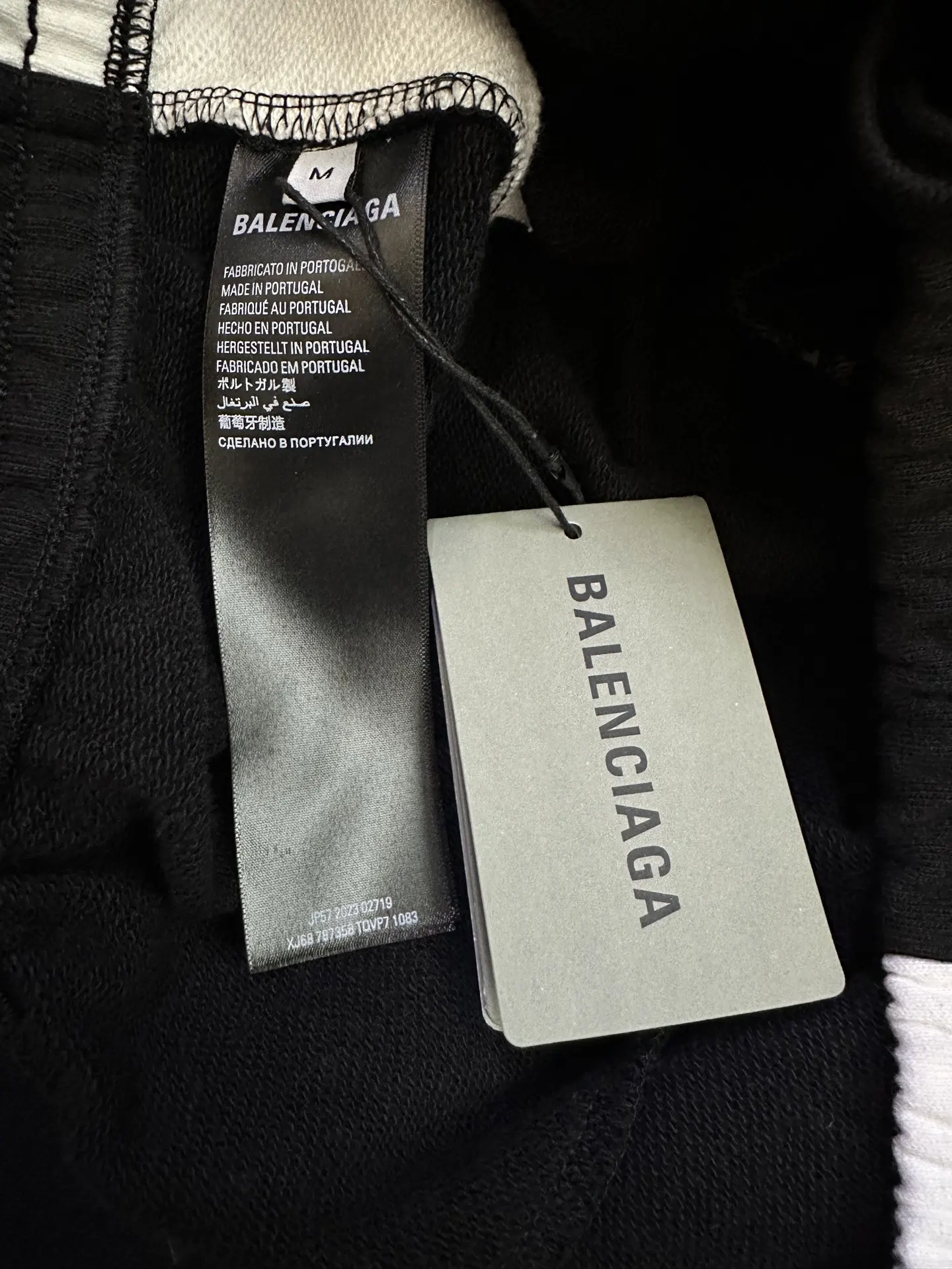 Balenciaga x NBA Embroidered Wide-Leg Sweatpants D32012761 — view 9