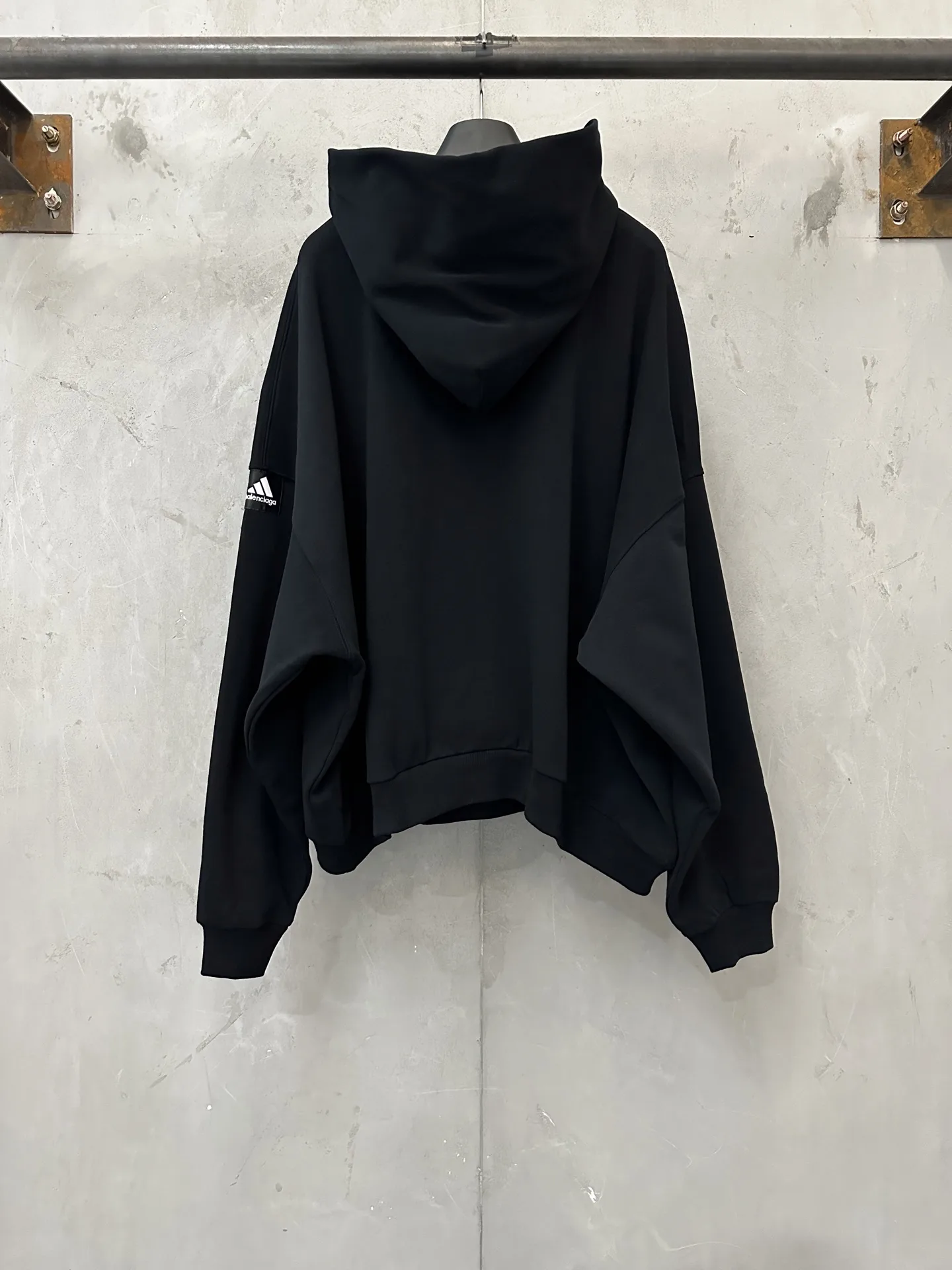 Balenciaga x Adidas Embroidered Logo Hoodie D32021789 — view 2