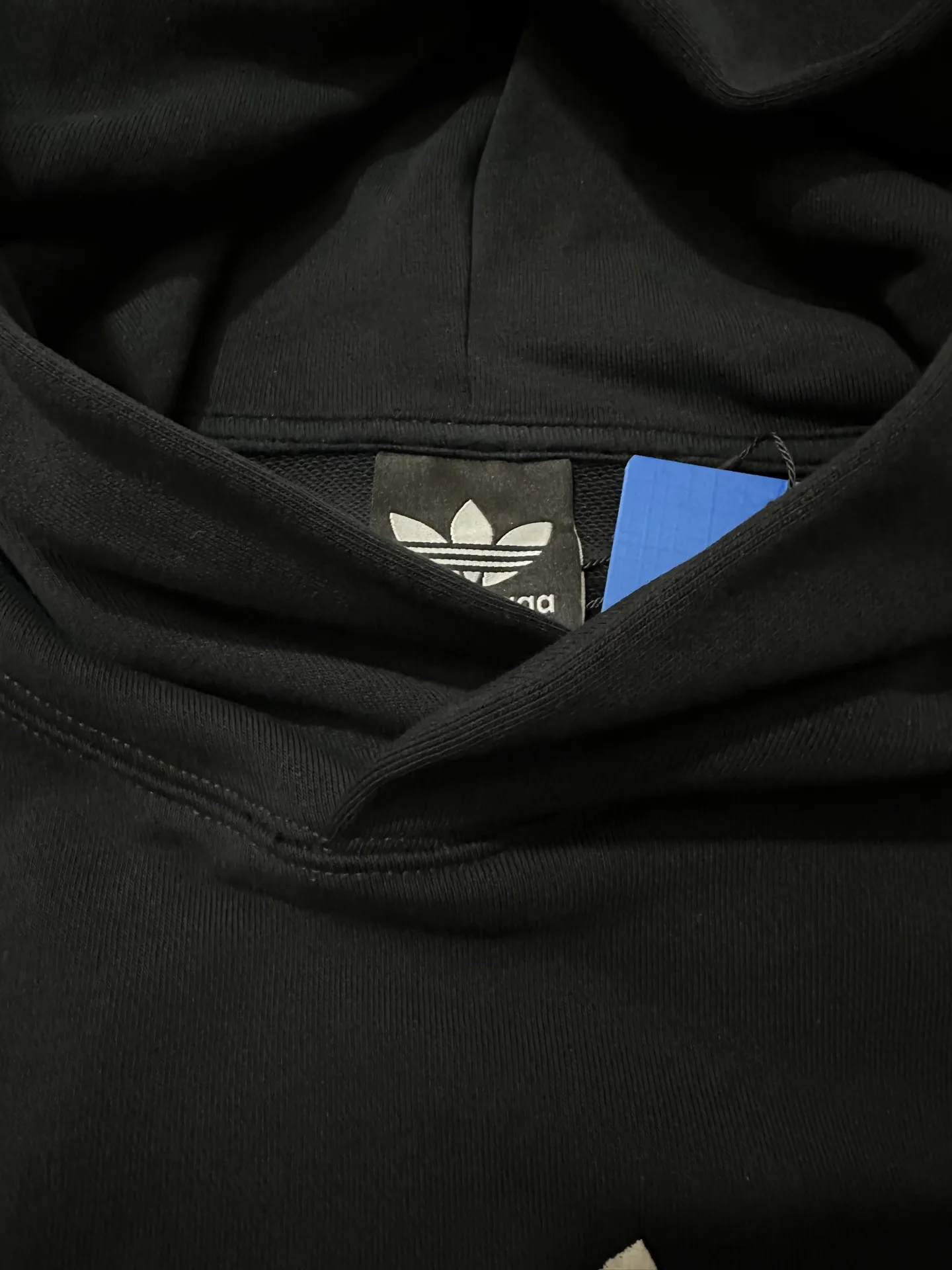 Balenciaga x Adidas Embroidered Logo Hoodie D32021789 — view 6