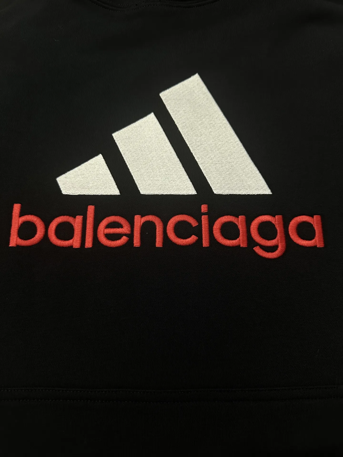 Balenciaga x Adidas Embroidered Logo Hoodie D32021789 — view 7