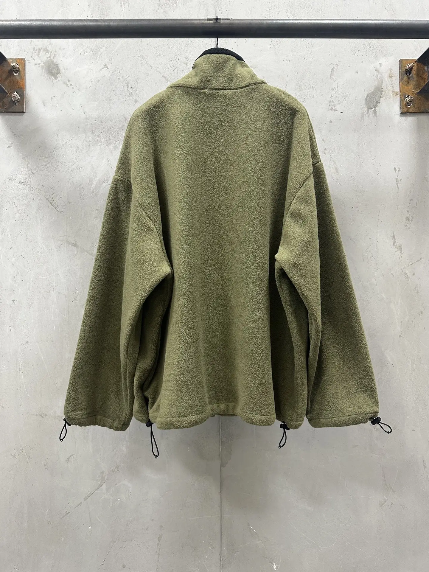 Embroidered Fleece Zip-Up Jacket D32023569 — view 2