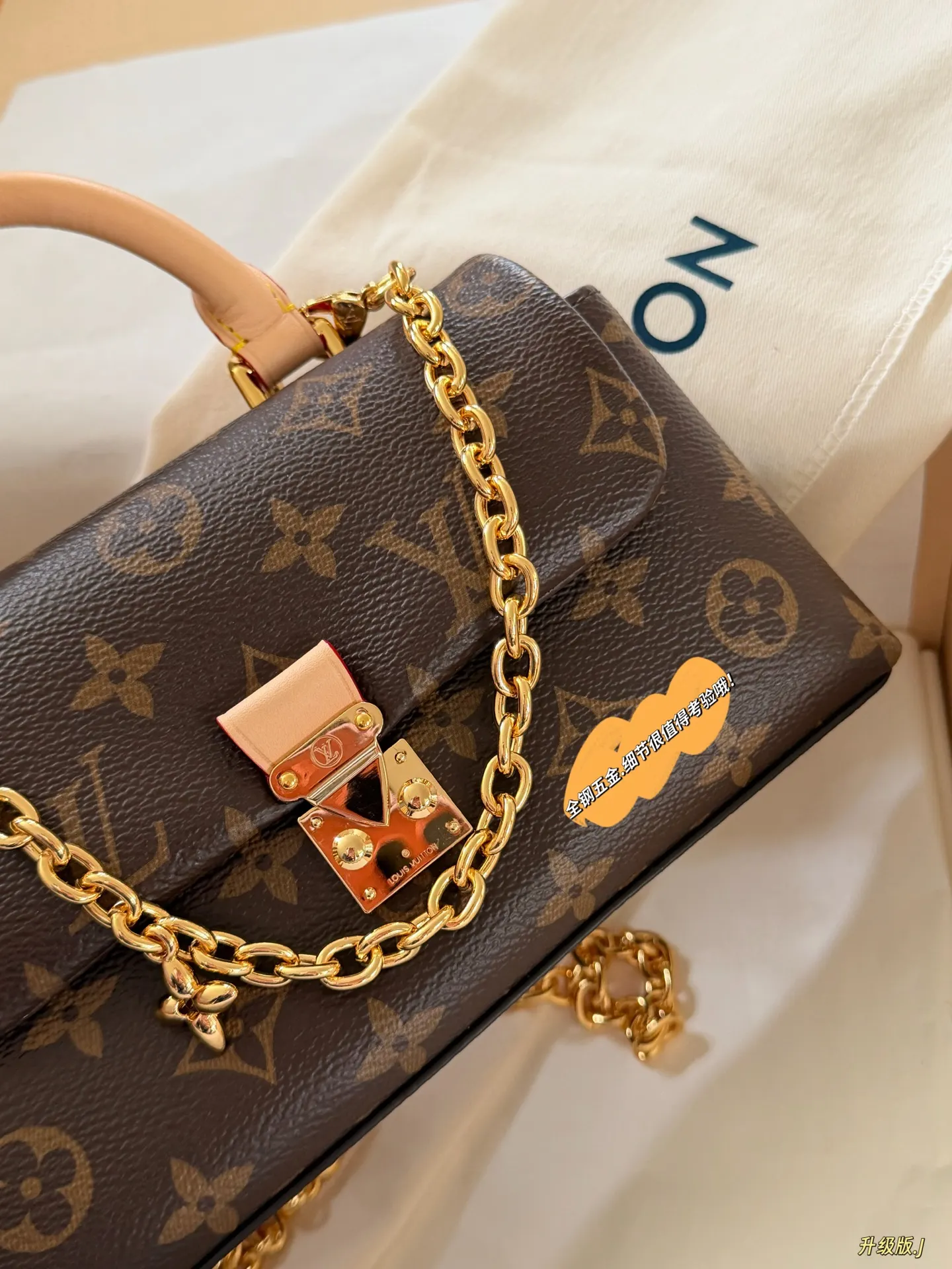 Nano Madeline Monogram Top-Handle Bag D32018001 — view 6