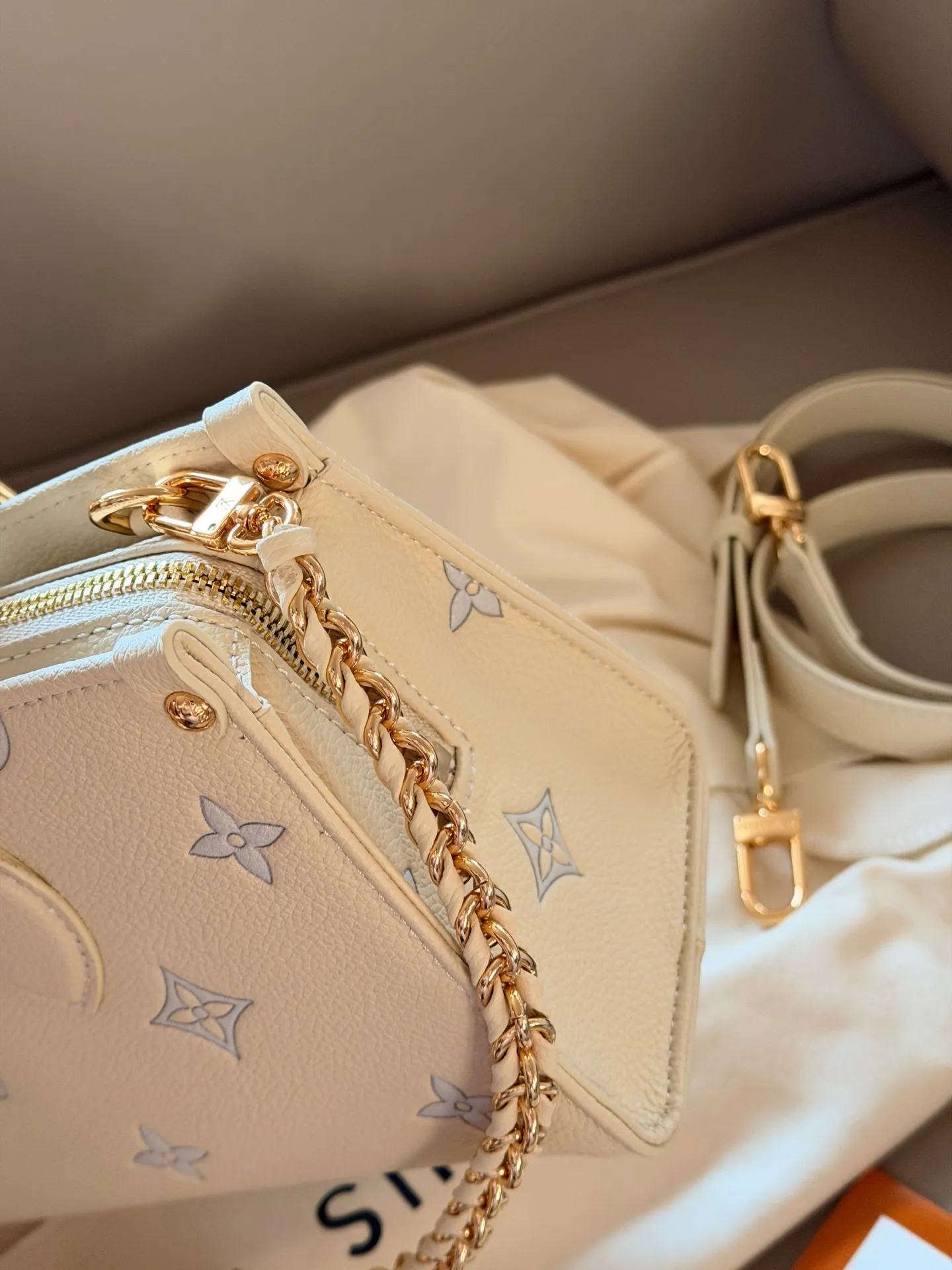 OnTheGo East West Monogram Top-Handle Bag D32018076 — view 7