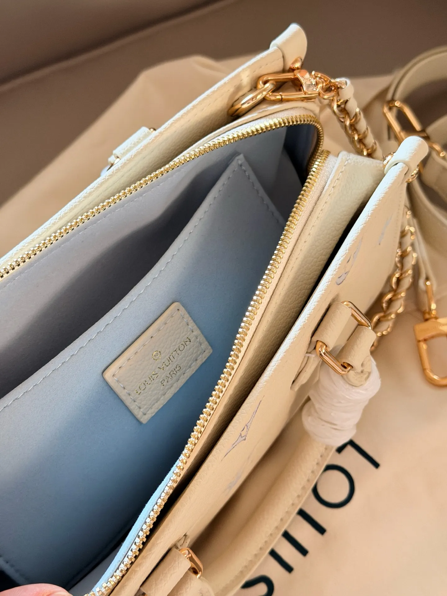 OnTheGo East West Monogram Top-Handle Bag D32018076 — view 9