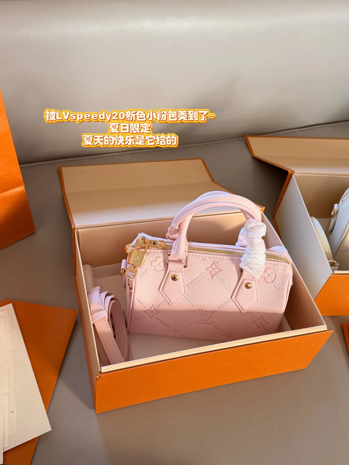Speedy 20 Mini Embossed Top-Handle Bag D32018250