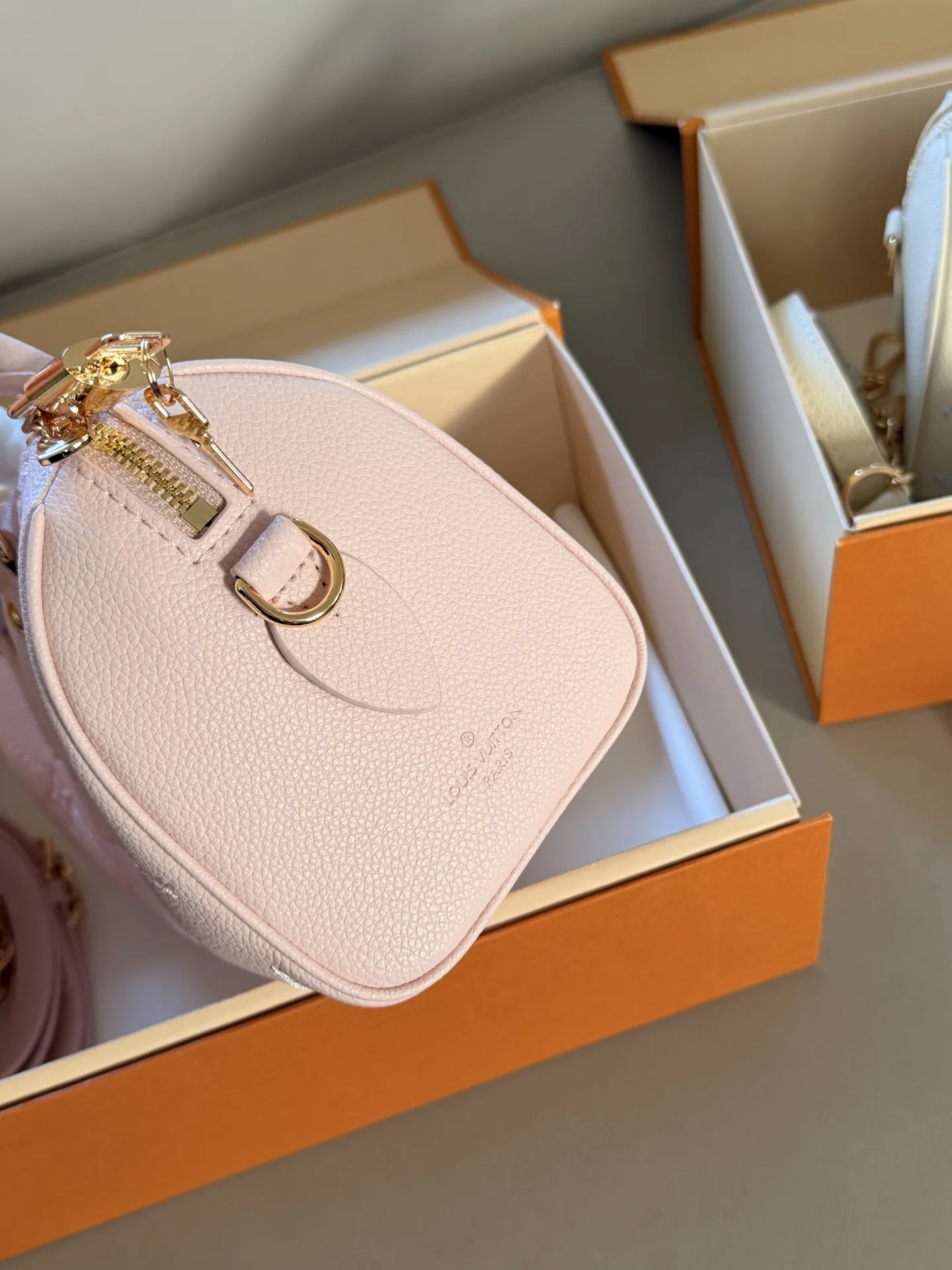 Speedy 20 Mini Embossed Top-Handle Bag D32018250 — view 6