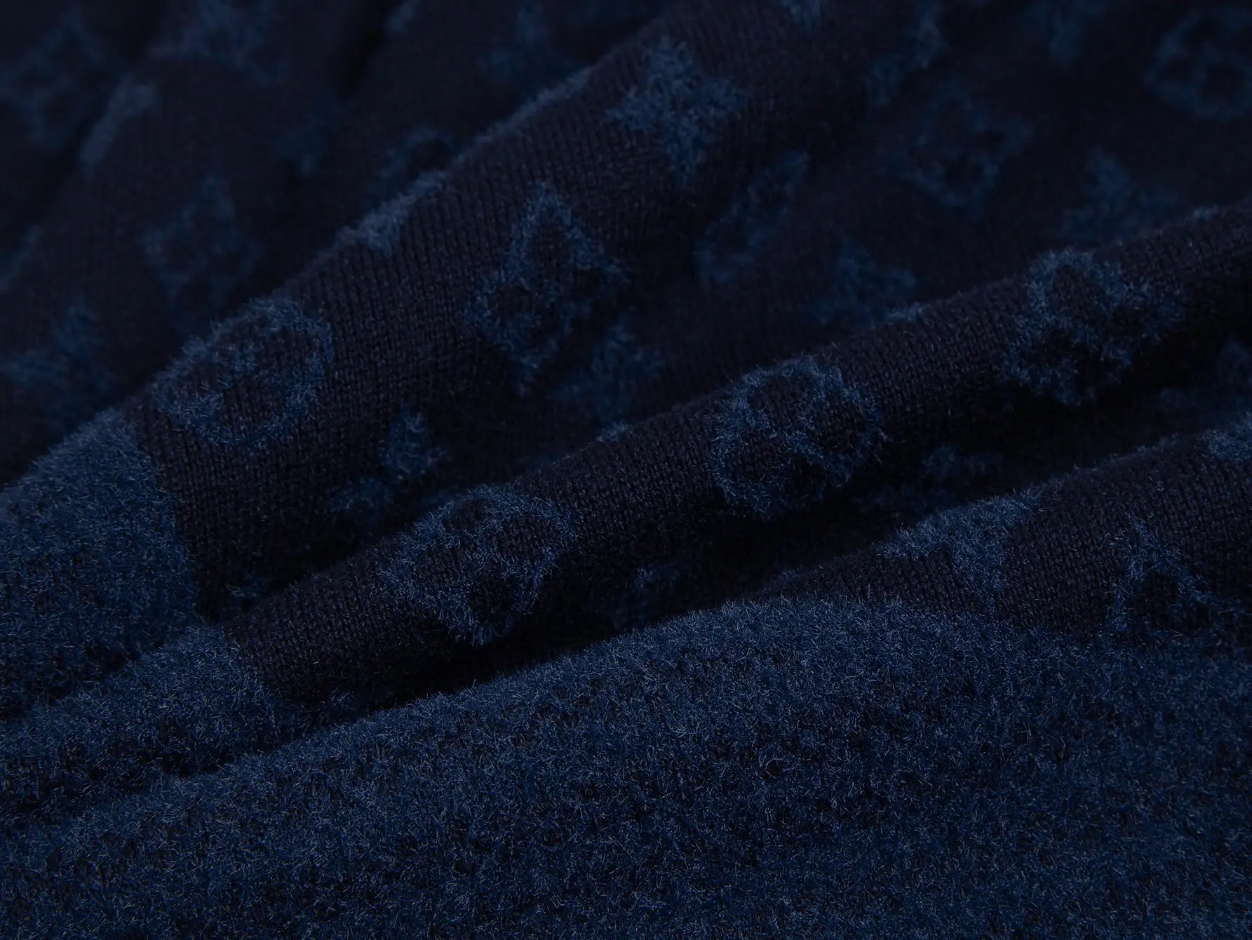 Monogram Velvet Patchwork Hooded Sweater D32516403 — view 10