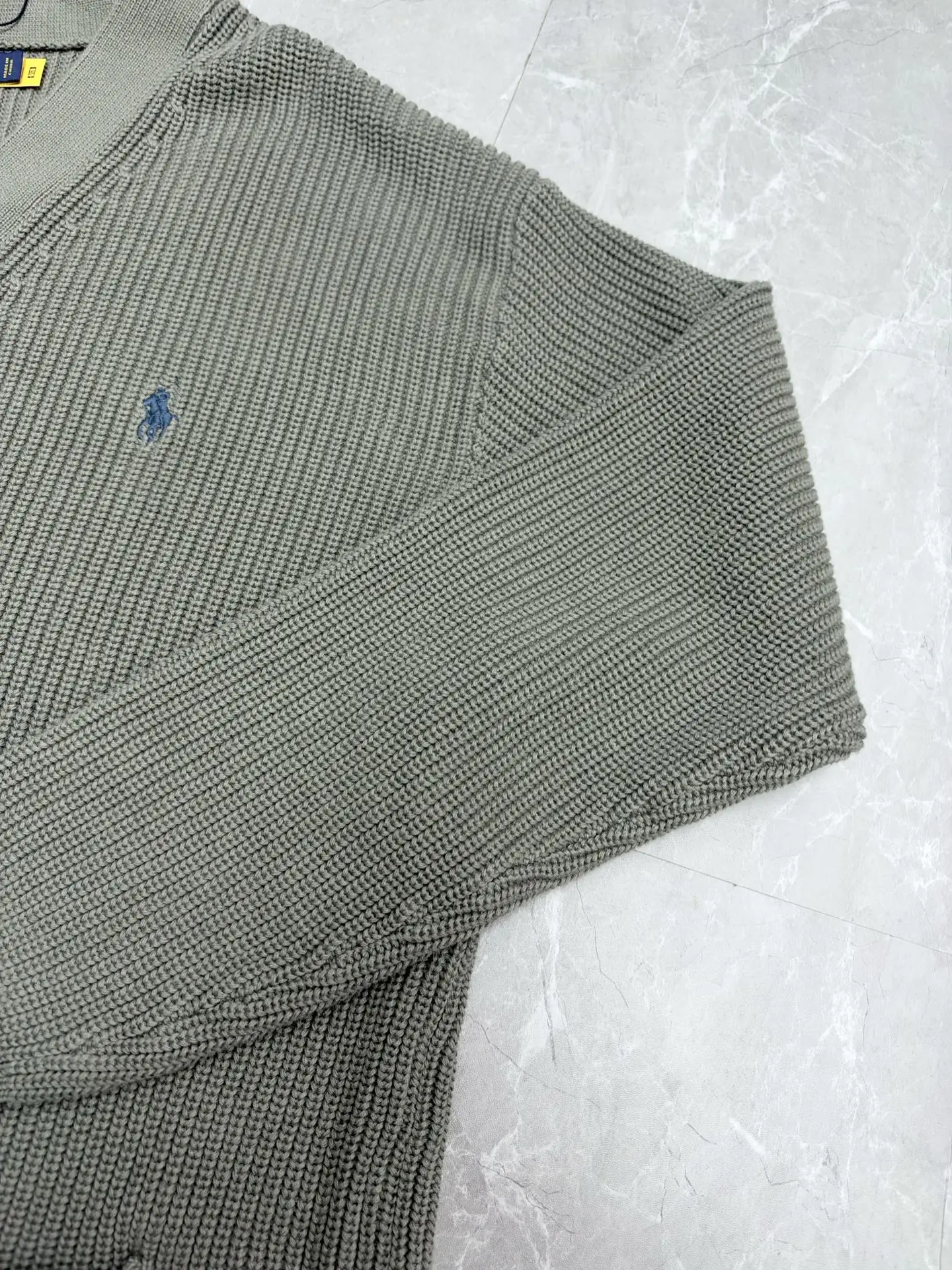 Polo Ralph Lauren Relaxed V-Neck Cotton Cardigan D32520498 — view 5