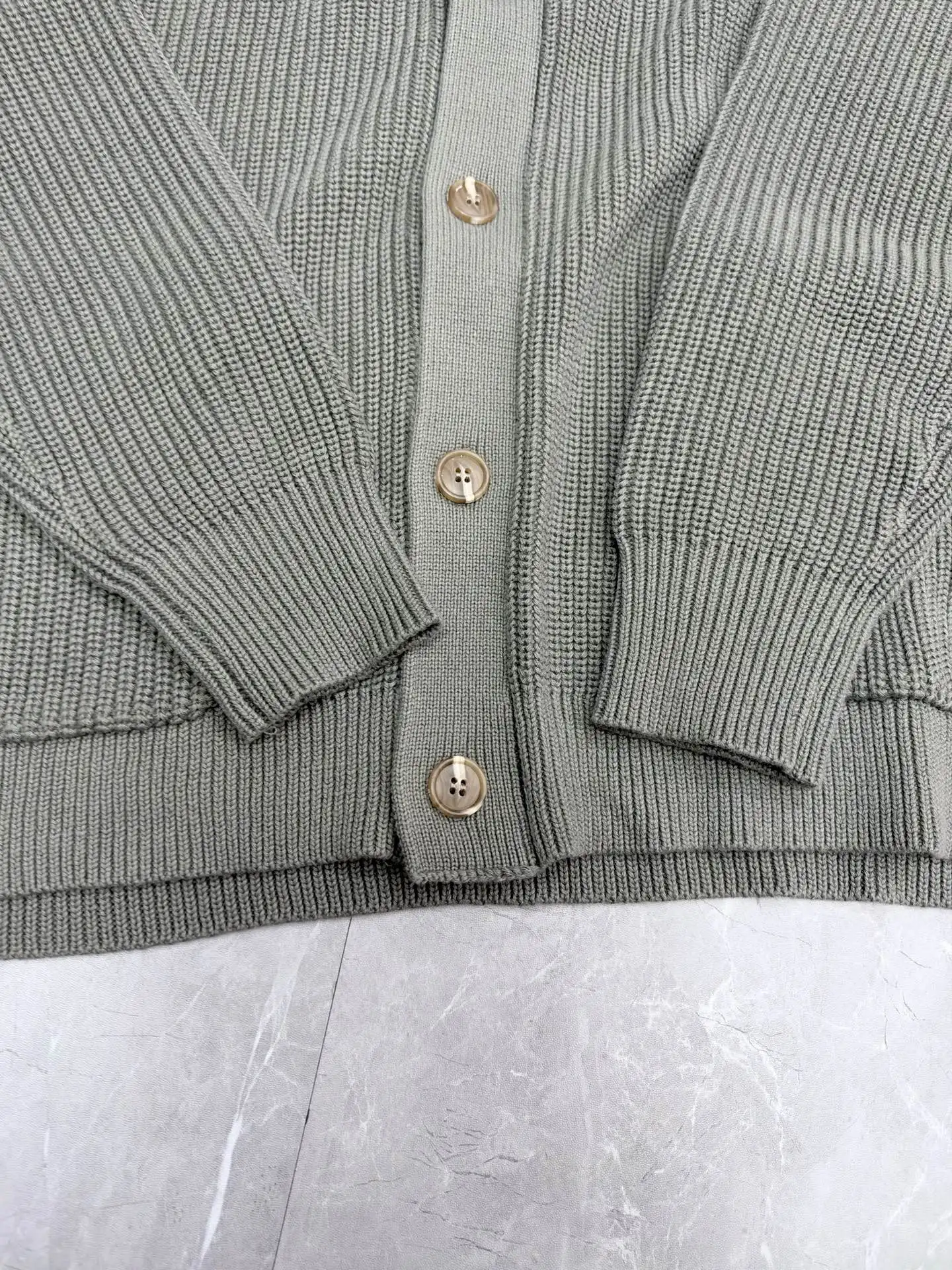 Polo Ralph Lauren Relaxed V-Neck Cotton Cardigan D32520498 — view 6