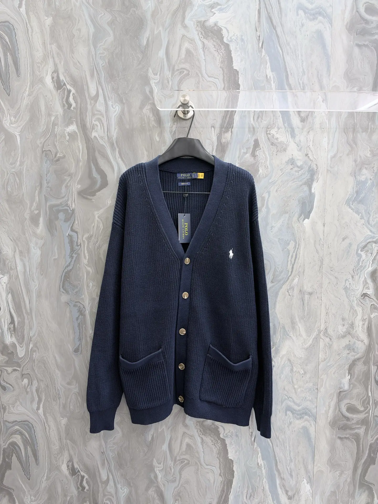 Polo Ralph Lauren Cotton V-Neck Cardigan D32520499