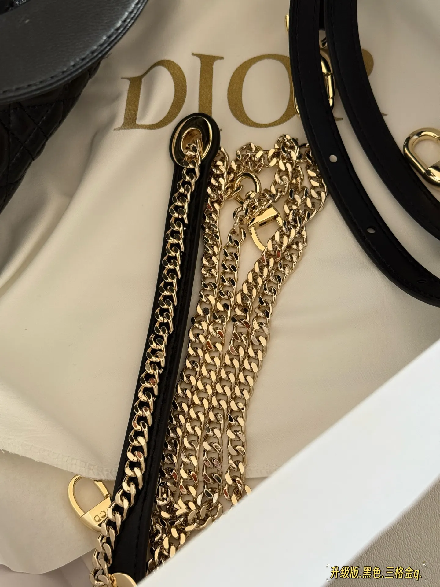 Lady Dior Quilted Lambskin Top-Handle Bag D32518183 — view 26