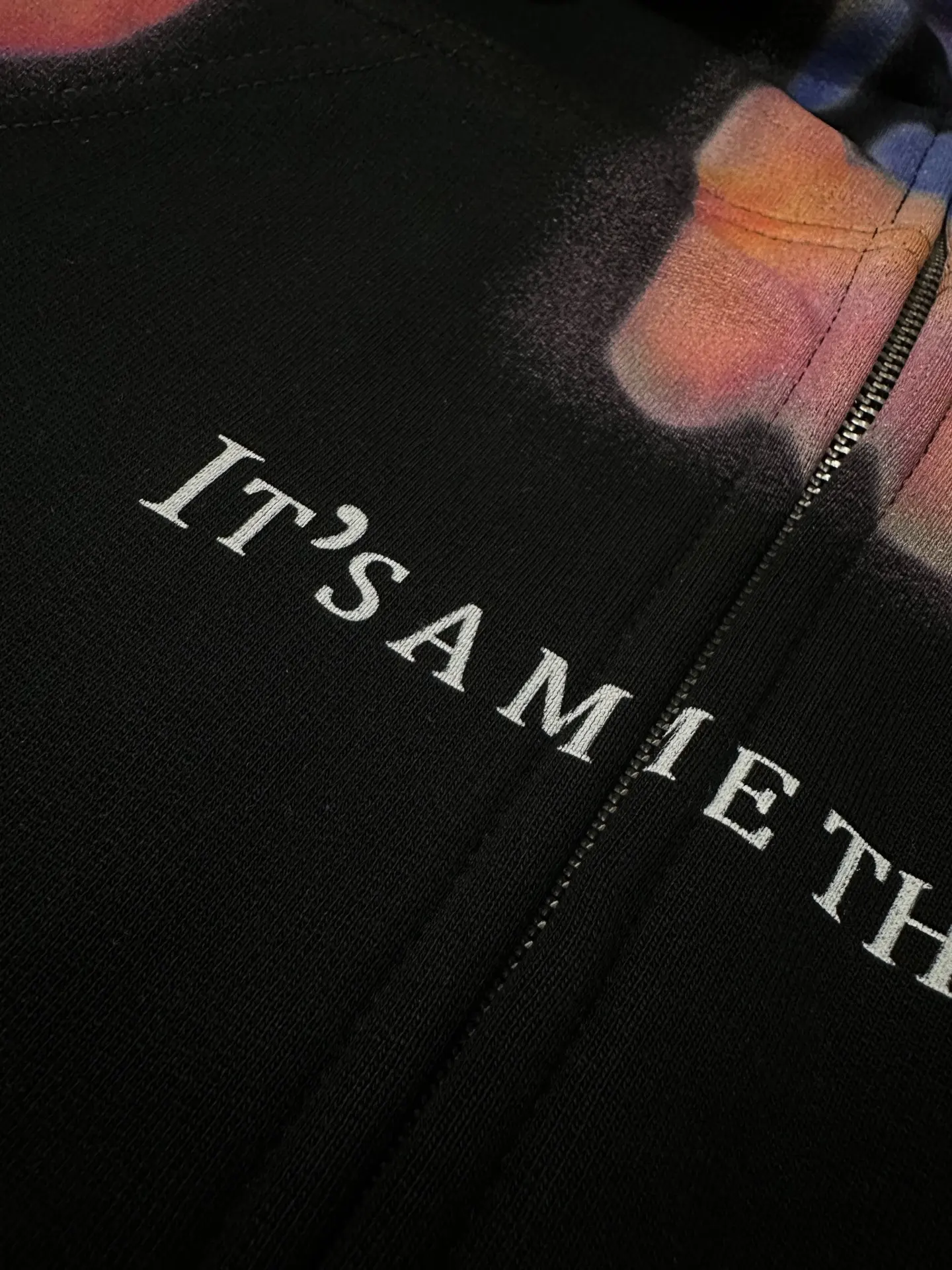 Graphic Print Zip-Up Hoodie D33020147 — view 10