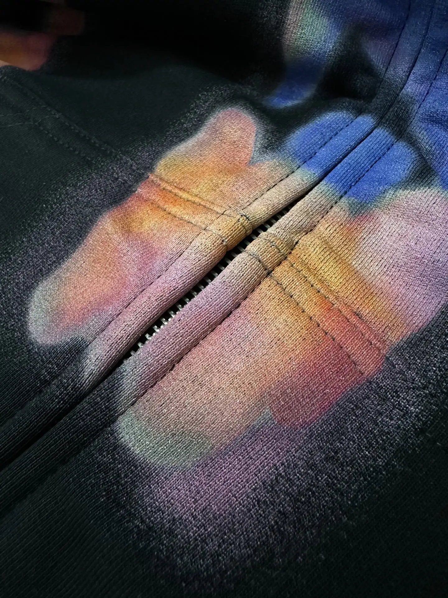 Graphic Print Zip-Up Hoodie D33020147 — view 13