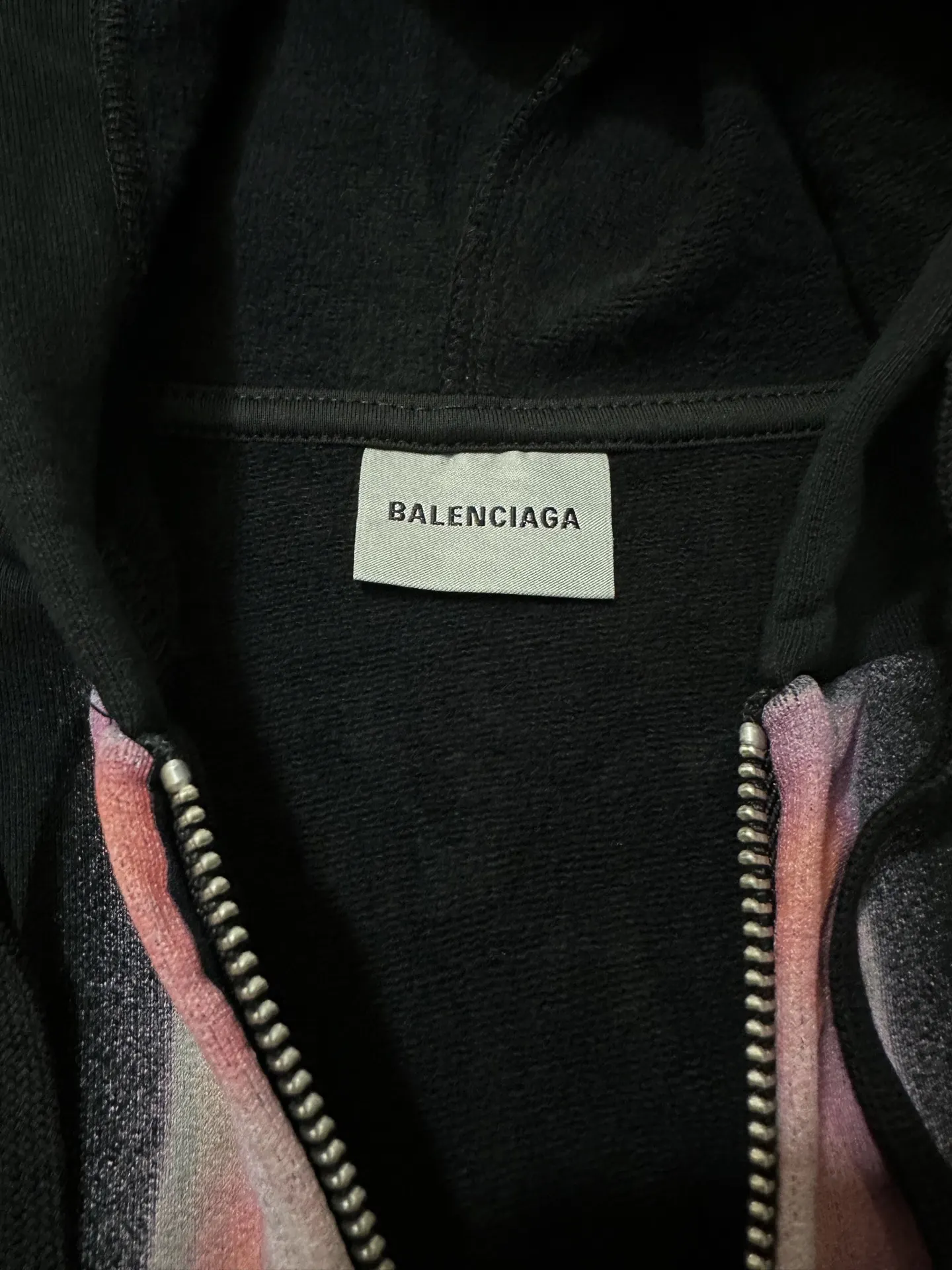 Graphic Print Zip-Up Hoodie D33020147 — view 14