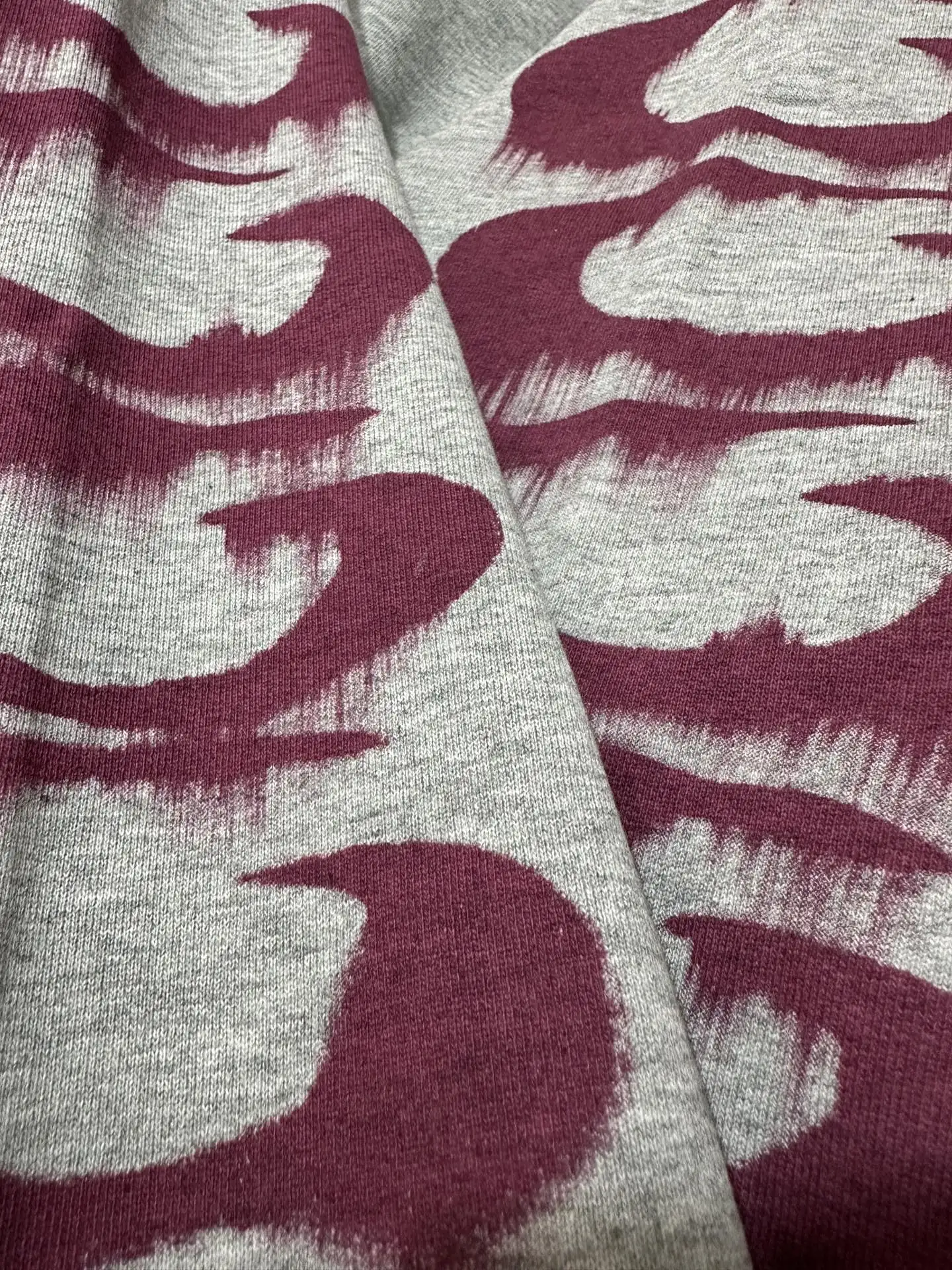 Wet Brush Print Zip-Up Hoodie D33021790 — view 9