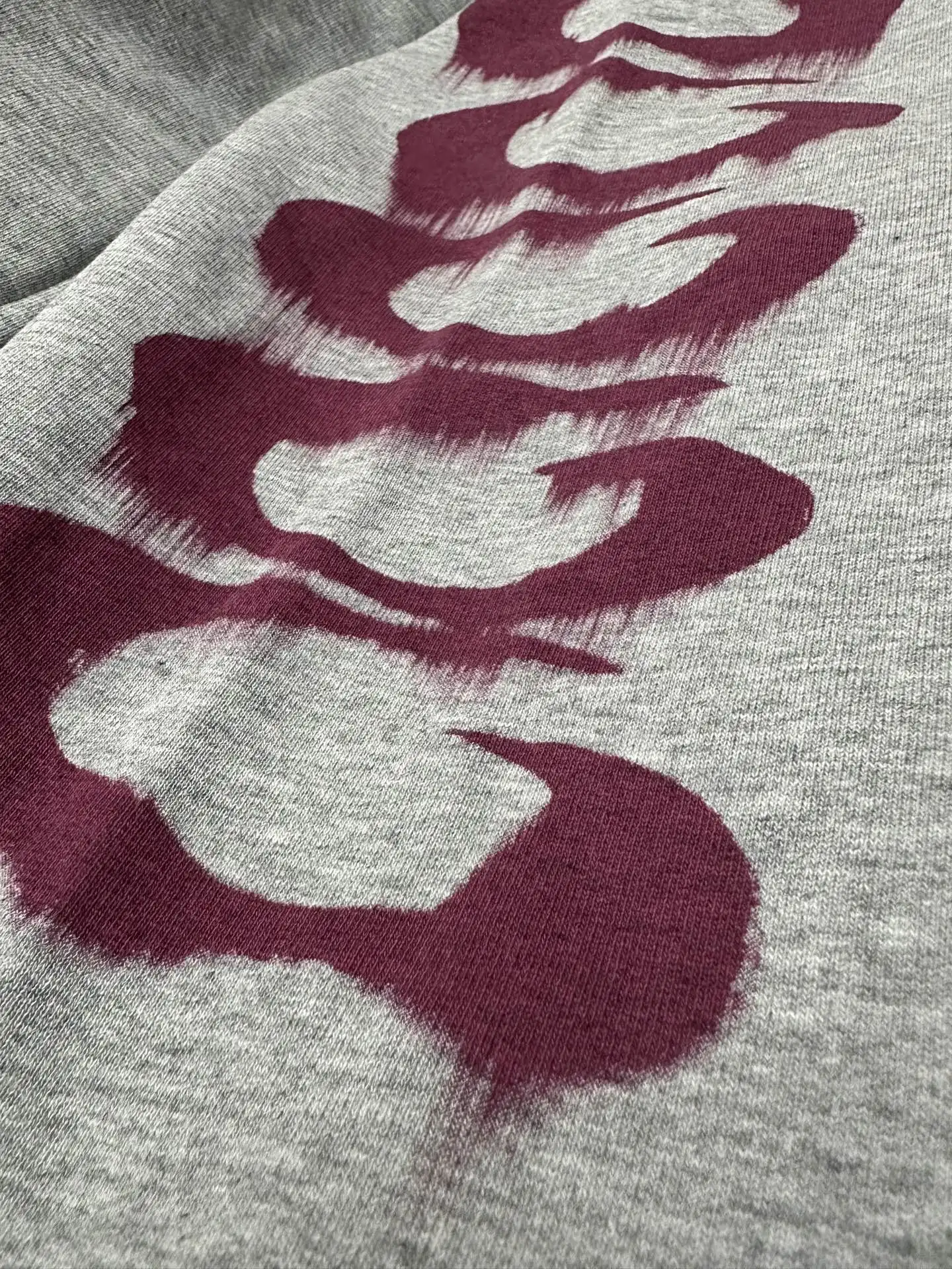 Wet Brush Print Zip-Up Hoodie D33021790 — view 10