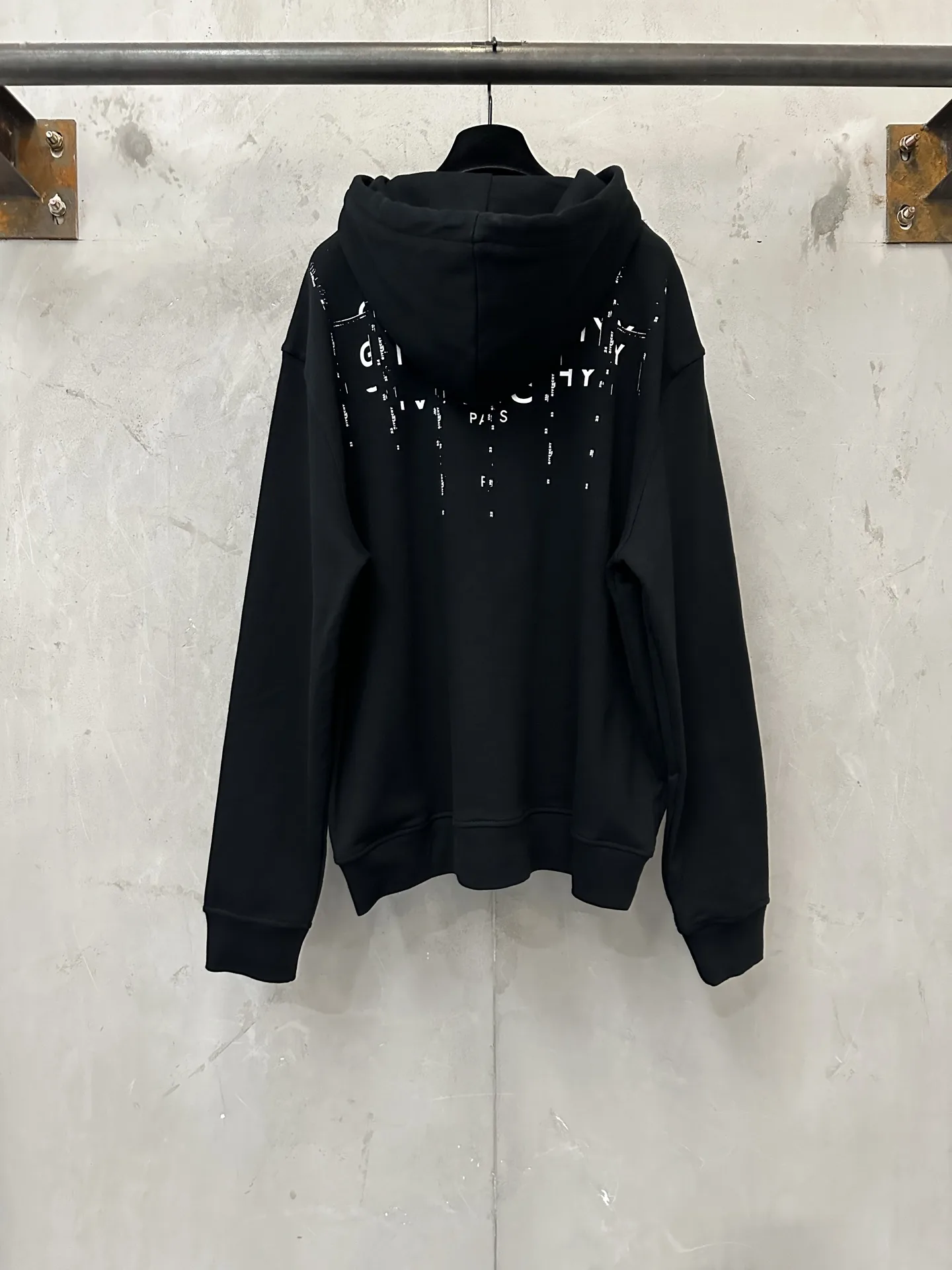 Logo Print Zip-Up Hoodie D33023576 — view 2
