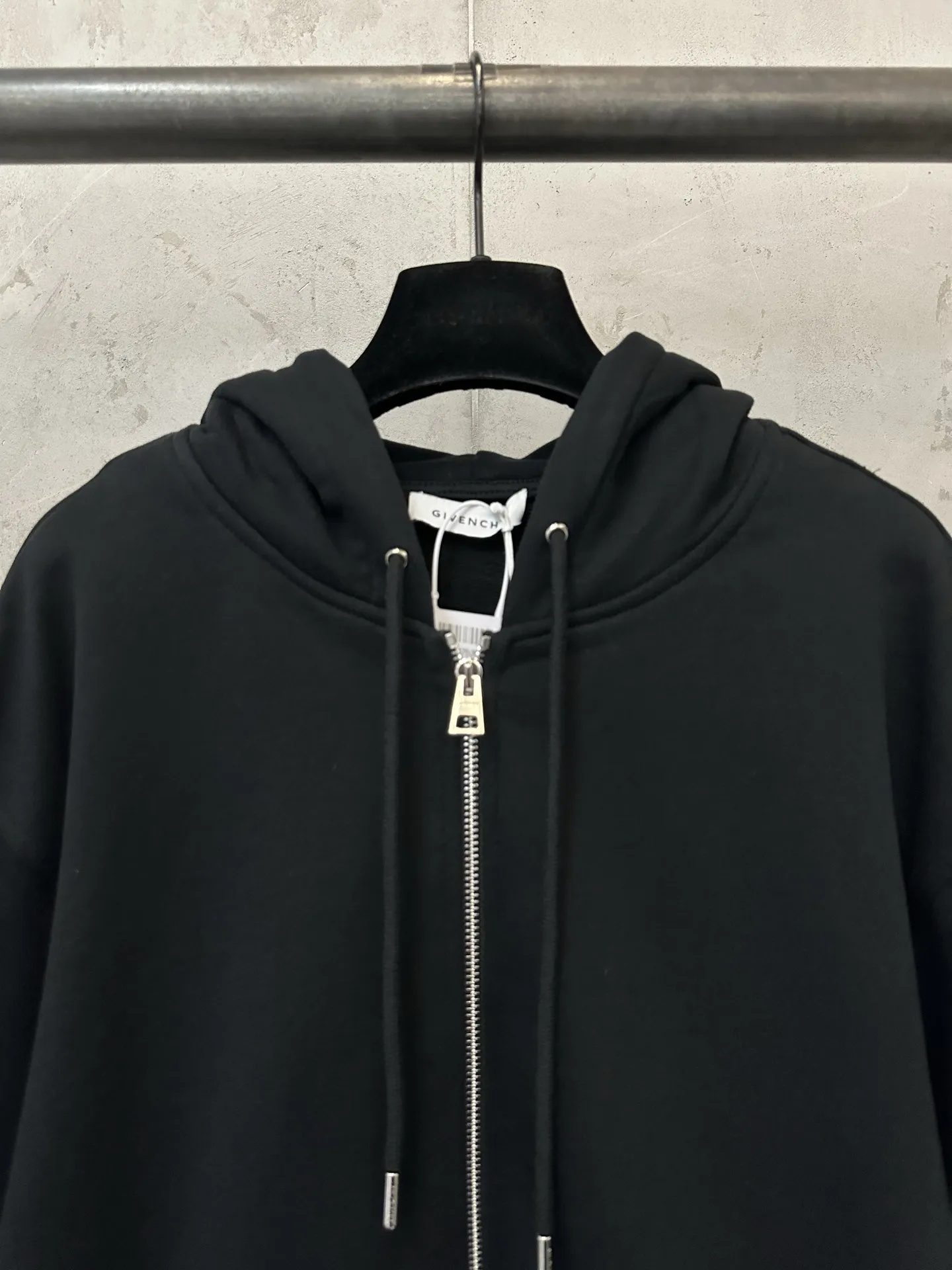 Logo Print Zip-Up Hoodie D33023576 — view 5