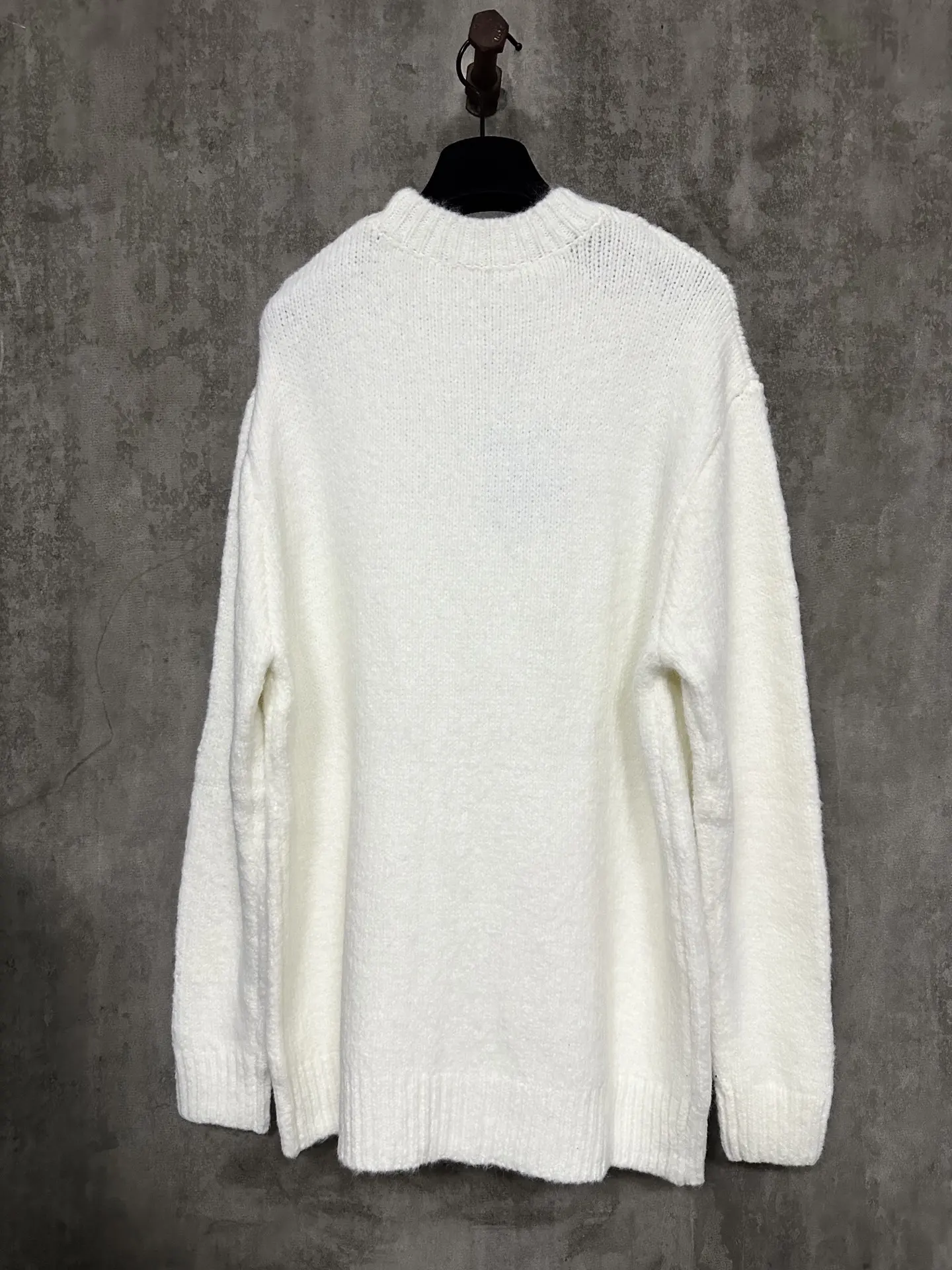 Pearl-Embellished Silk-Cotton Blend Sweater D33015733 — view 2