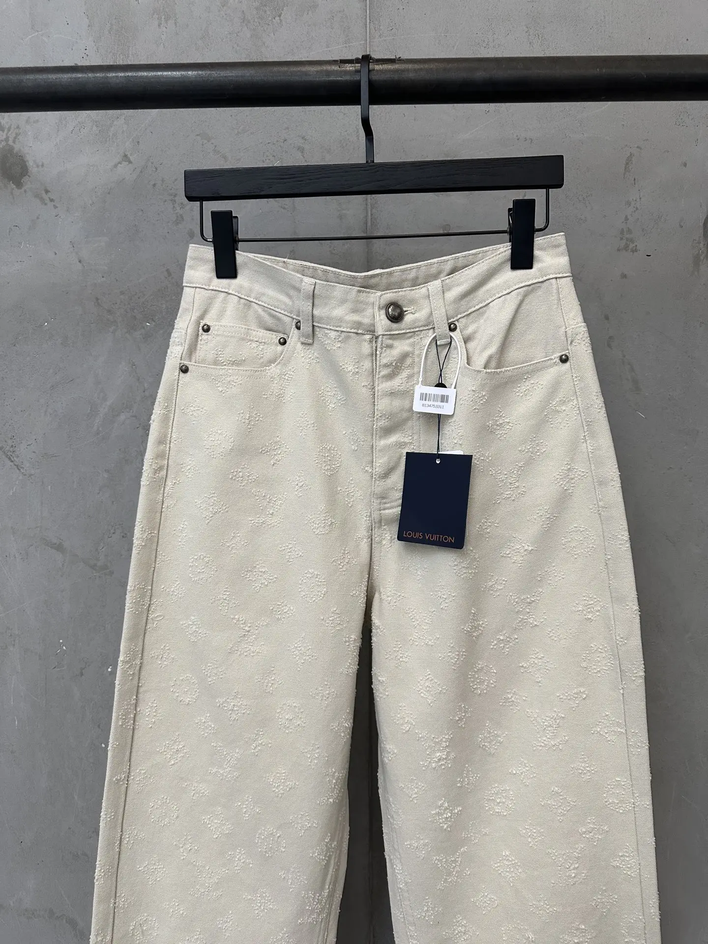 Monogram Needle-Punch Denim Skate Trousers D33023522 — view 3
