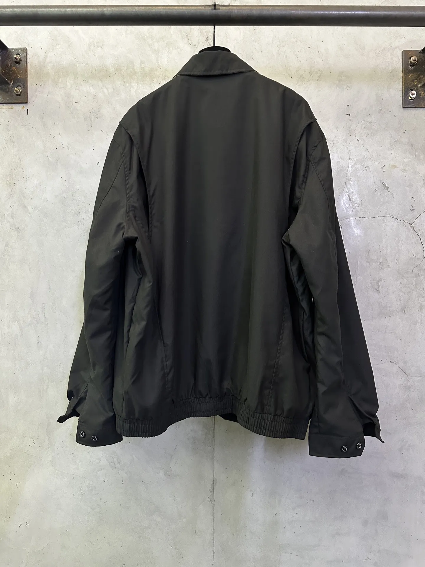 Embroidered Cotton Harrington Jacket D33015702 — view 2