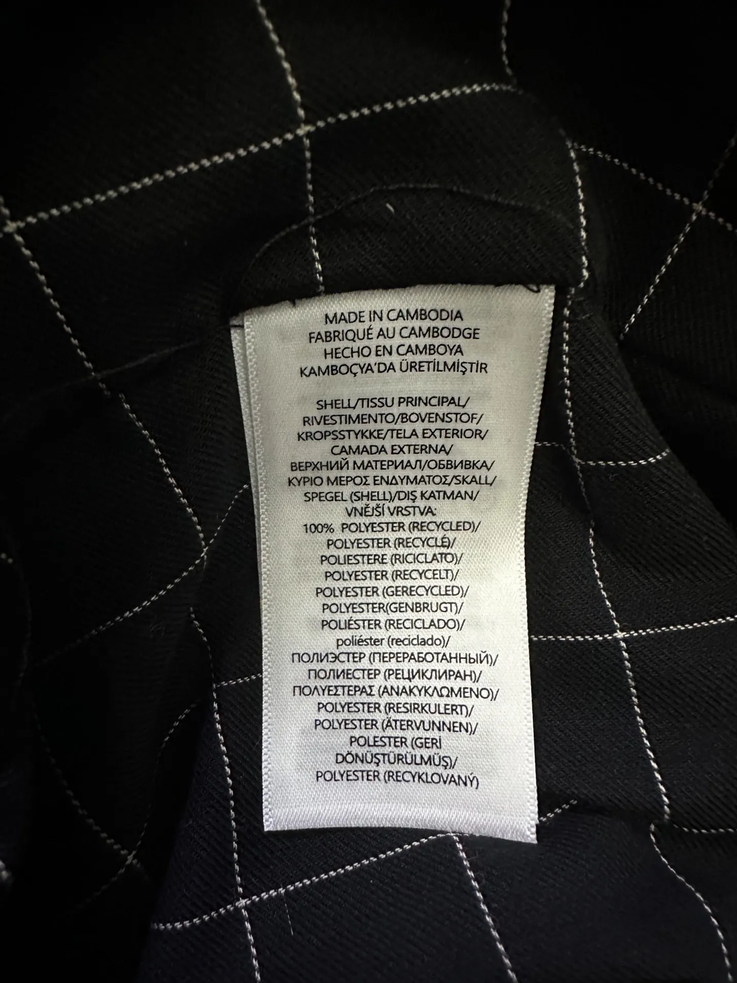 Embroidered Cotton Harrington Jacket D33015702 — view 9