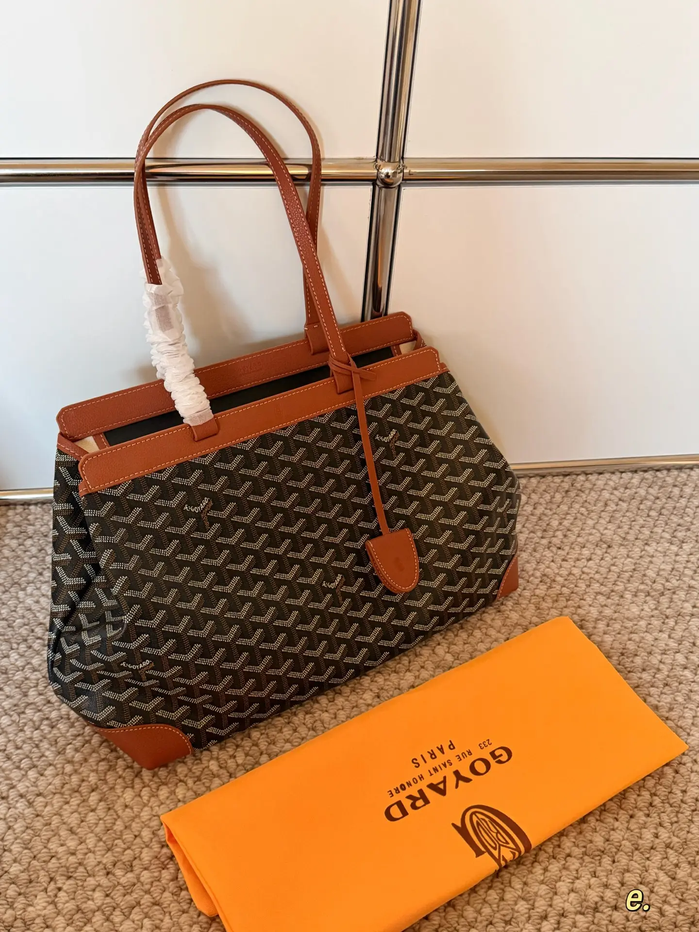 Goyard-Inspired Monogram Tote Bag D33018392