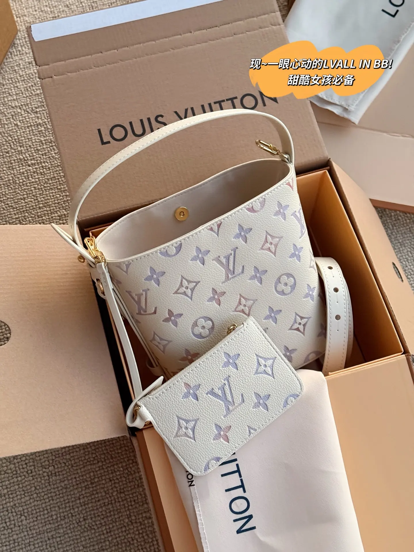 LV All In BB Monogram Bucket Bag D33018229