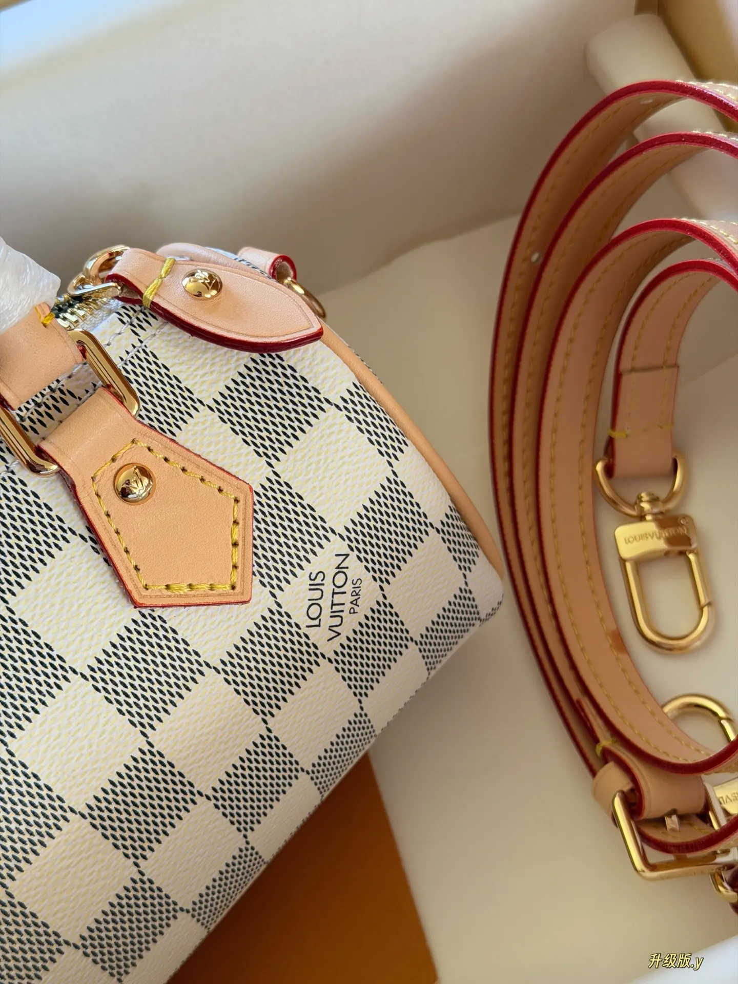 Nano Speedy Damier Azur Top-Handle Bag D33018321 — view 2