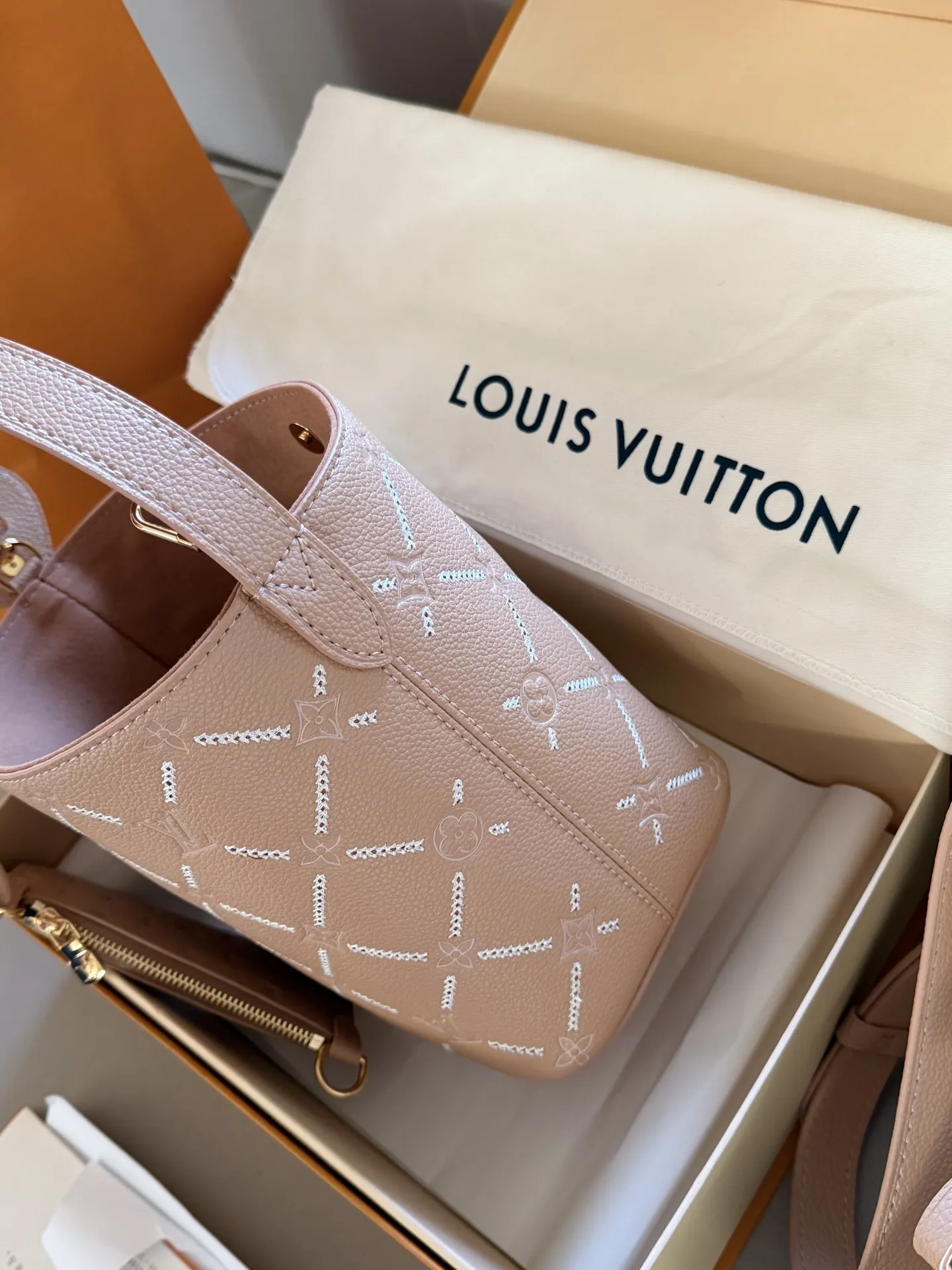 LV All In BB Monogram Empreinte Bucket Bag D33018013 — view 8