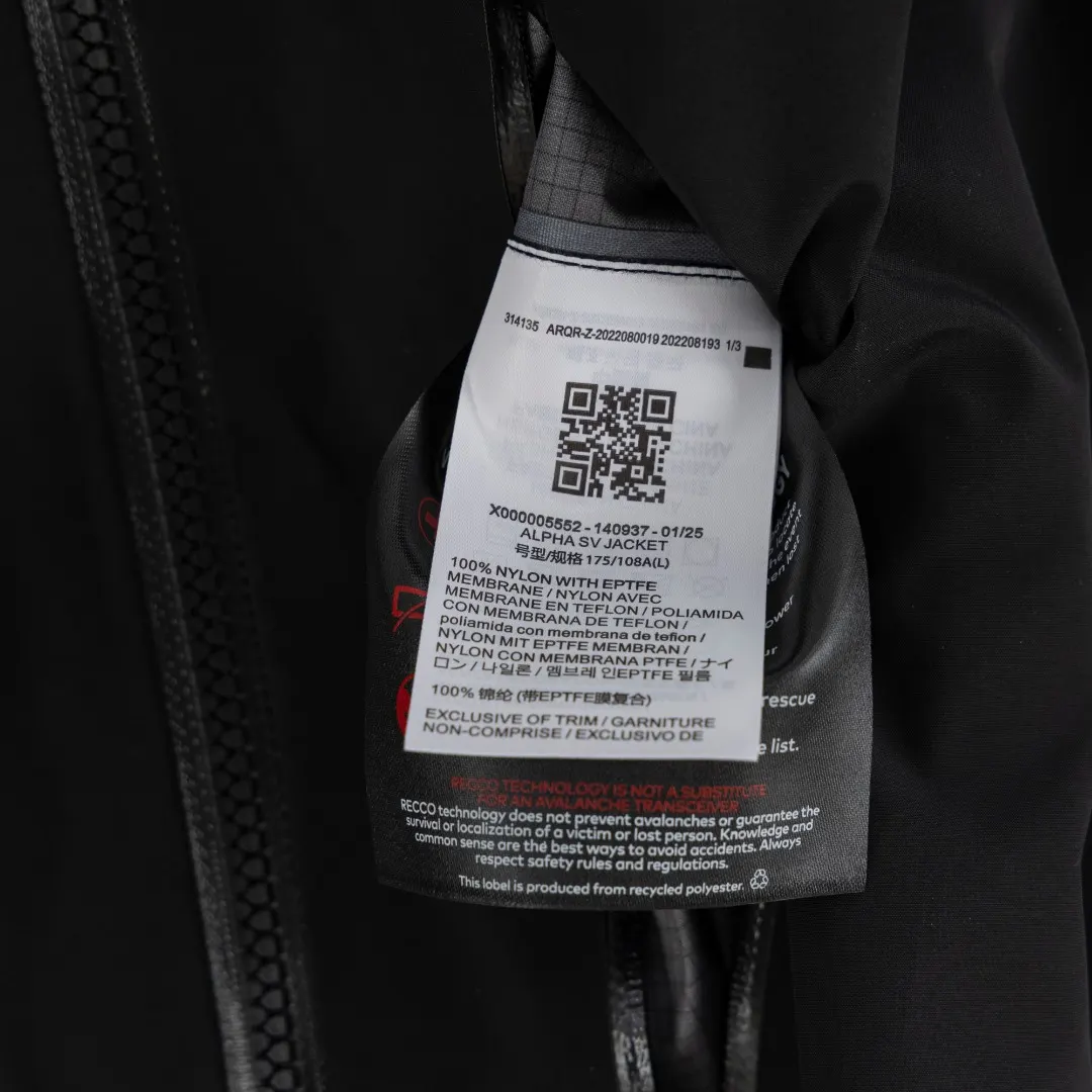 Alpha SV GORE-TEX Pro Hardshell Jacket D33024963 — view 11