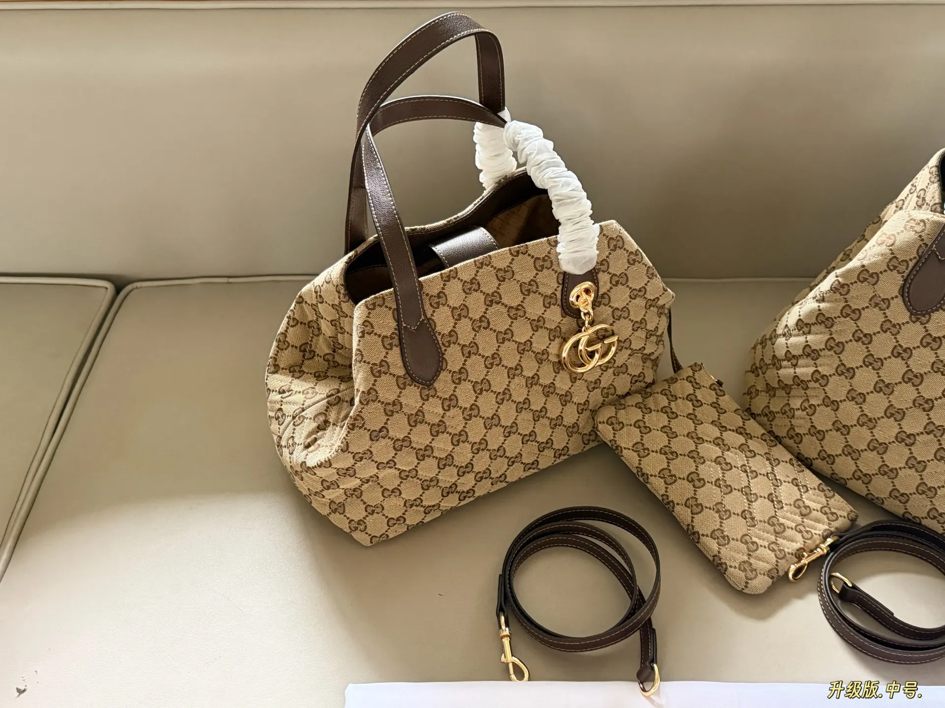 GG Monogram Canvas Tote Bag D33018255 — view 12