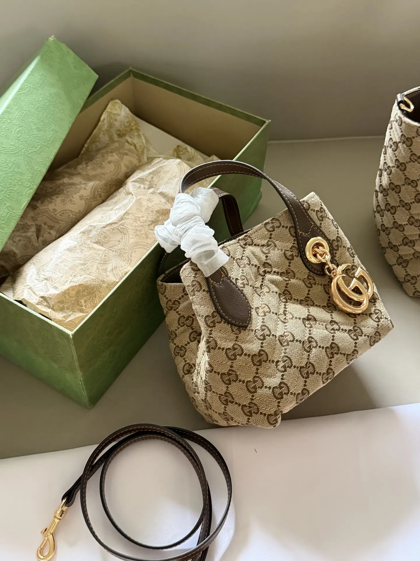 GG Monogram Canvas Tote Bag D33018255 — view 2