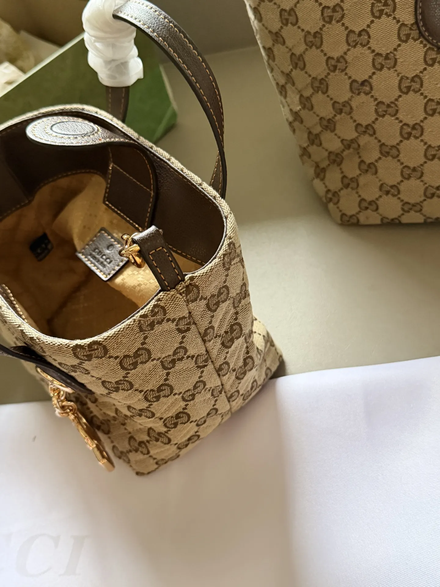 GG Monogram Canvas Tote Bag D33018255 — view 6