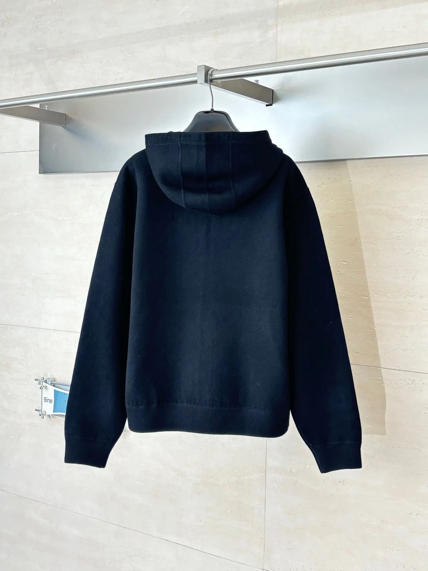 Reversible Monogram Jacquard Wool-Blend Zip-Up Hoodie D33516431 — view 2