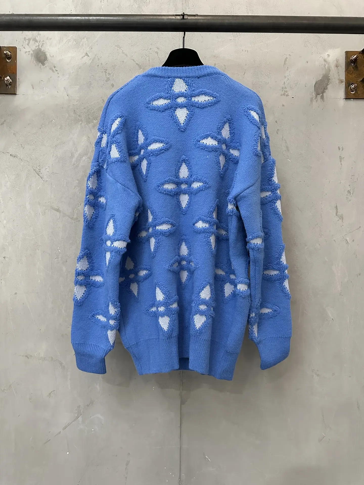 Monogram Intarsia Wool-Blend Sweater D33521780 — view 2