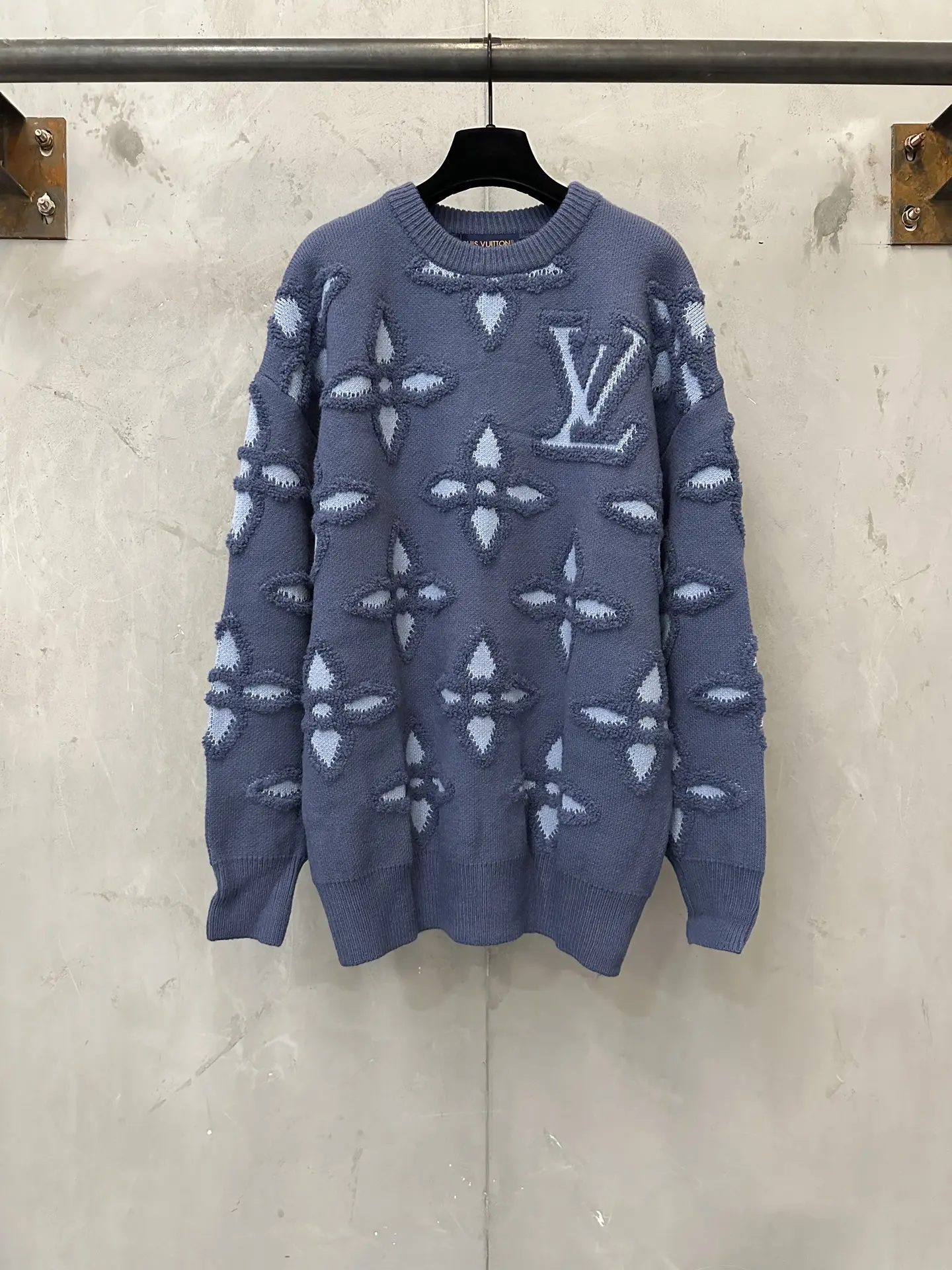 Monogram Intarsia Wool-Blend Sweater D33521779
