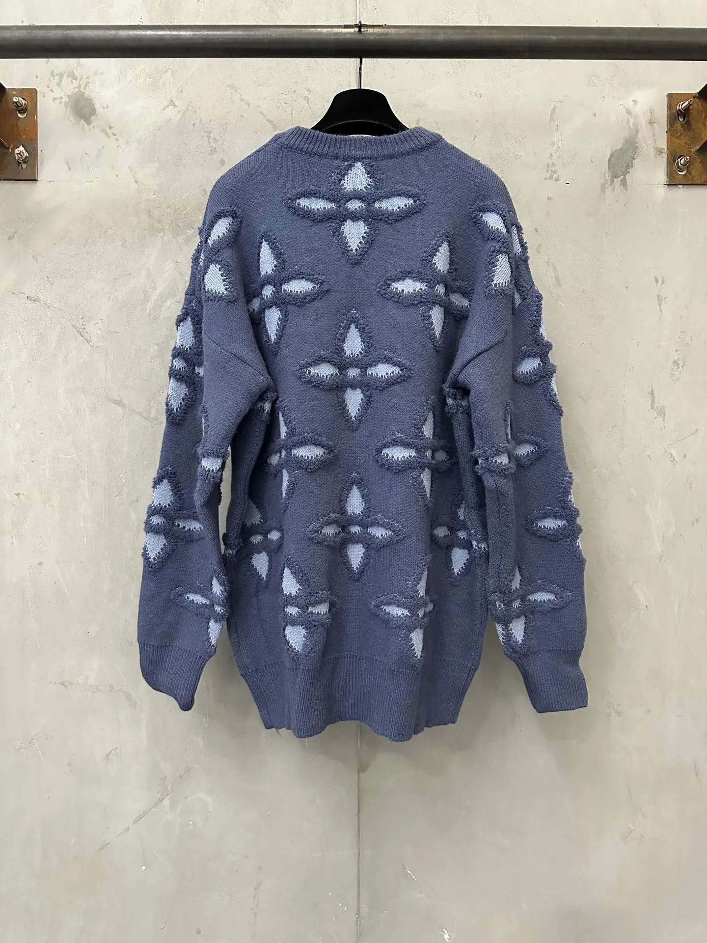 Monogram Intarsia Wool-Blend Sweater D33521779 — view 2