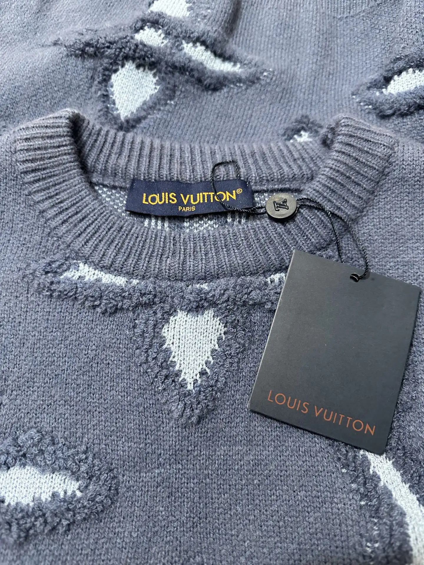 Monogram Intarsia Wool-Blend Sweater D33521779 — view 5