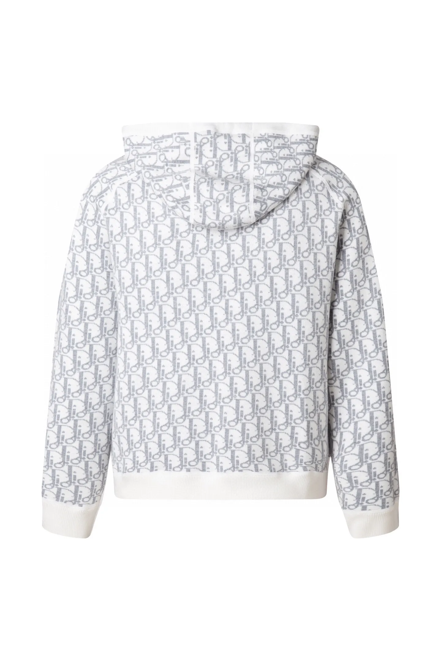 Reversible Logo-Jacquard Cashmere-Blend Hoodie D34016471 — view 4