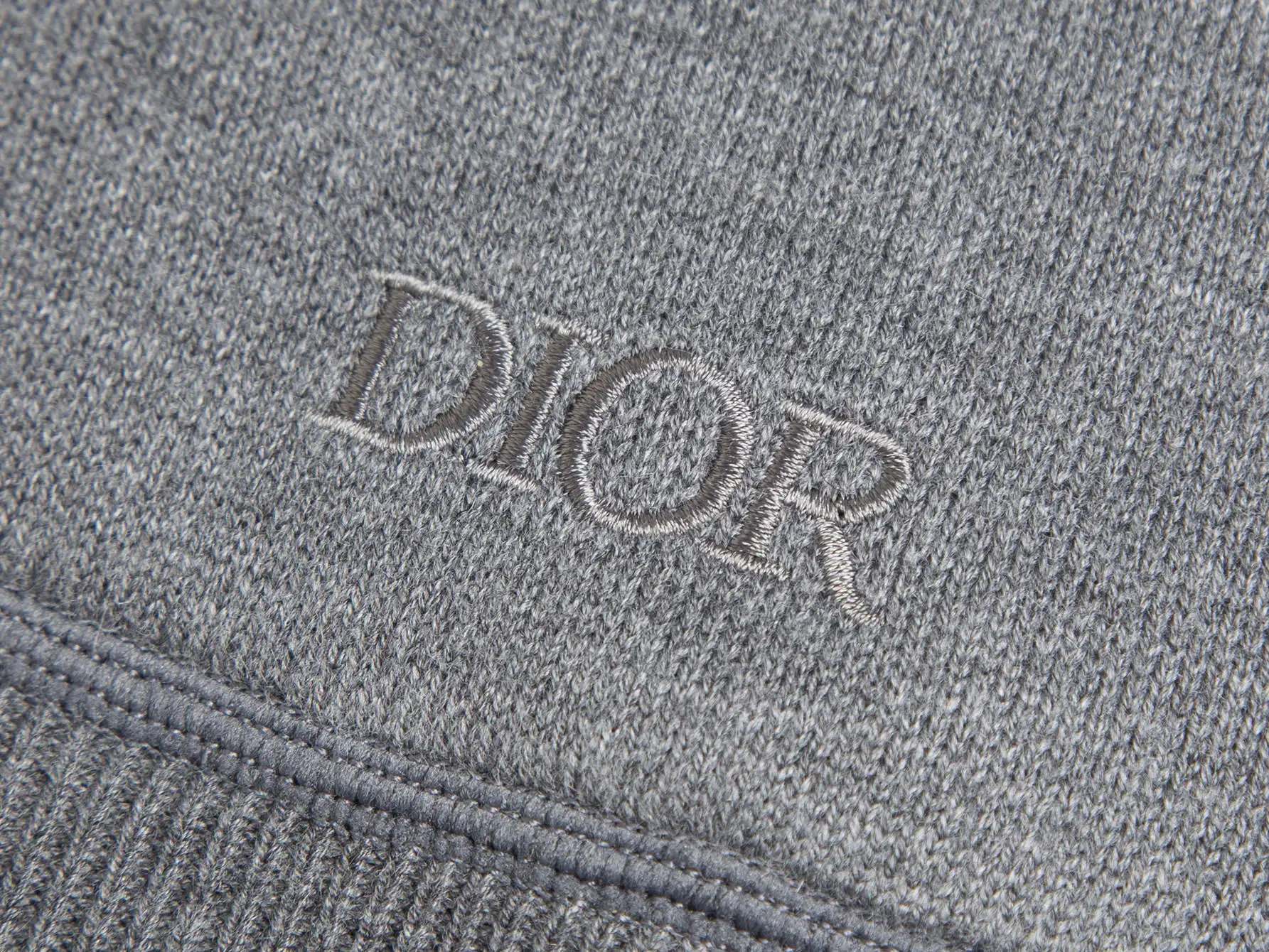 Reversible Oblique Cashmere-Blend Zip Hoodie D34016466 — view 6