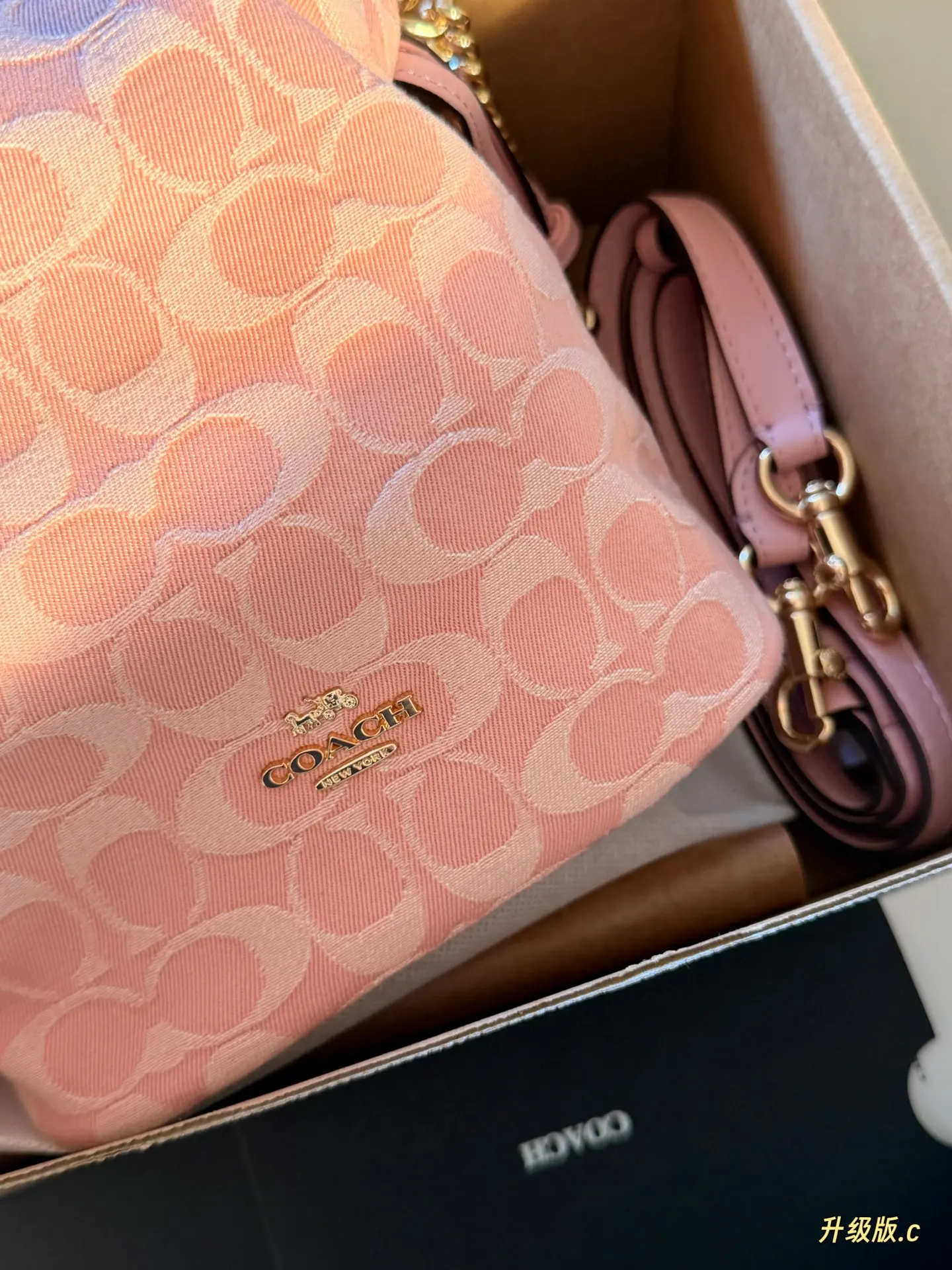Coach Monogram Canvas Bucket Bag D34517902 — view 8