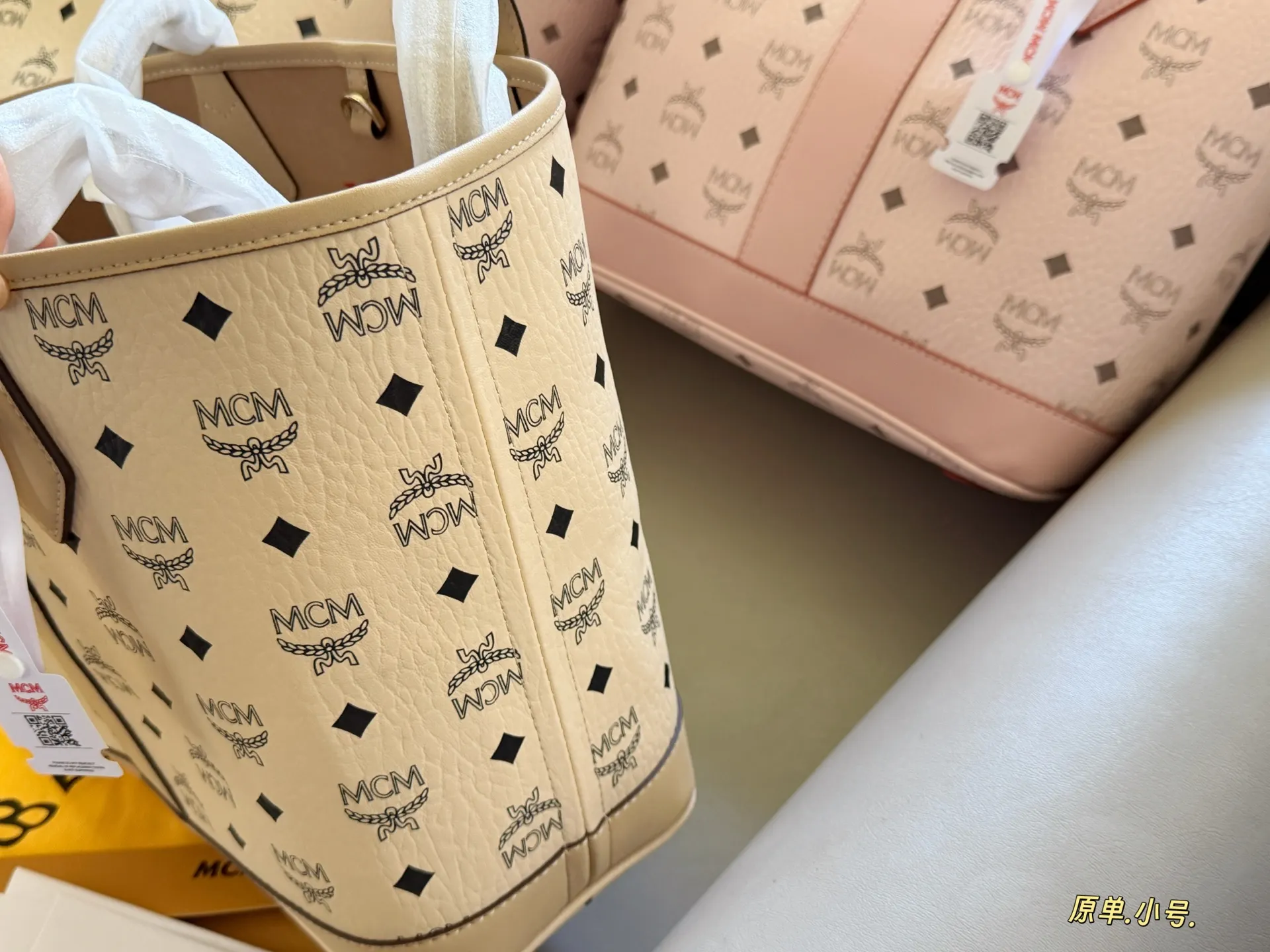 MCM Visetos Coated Canvas Tote Bag D34517839 — view 16