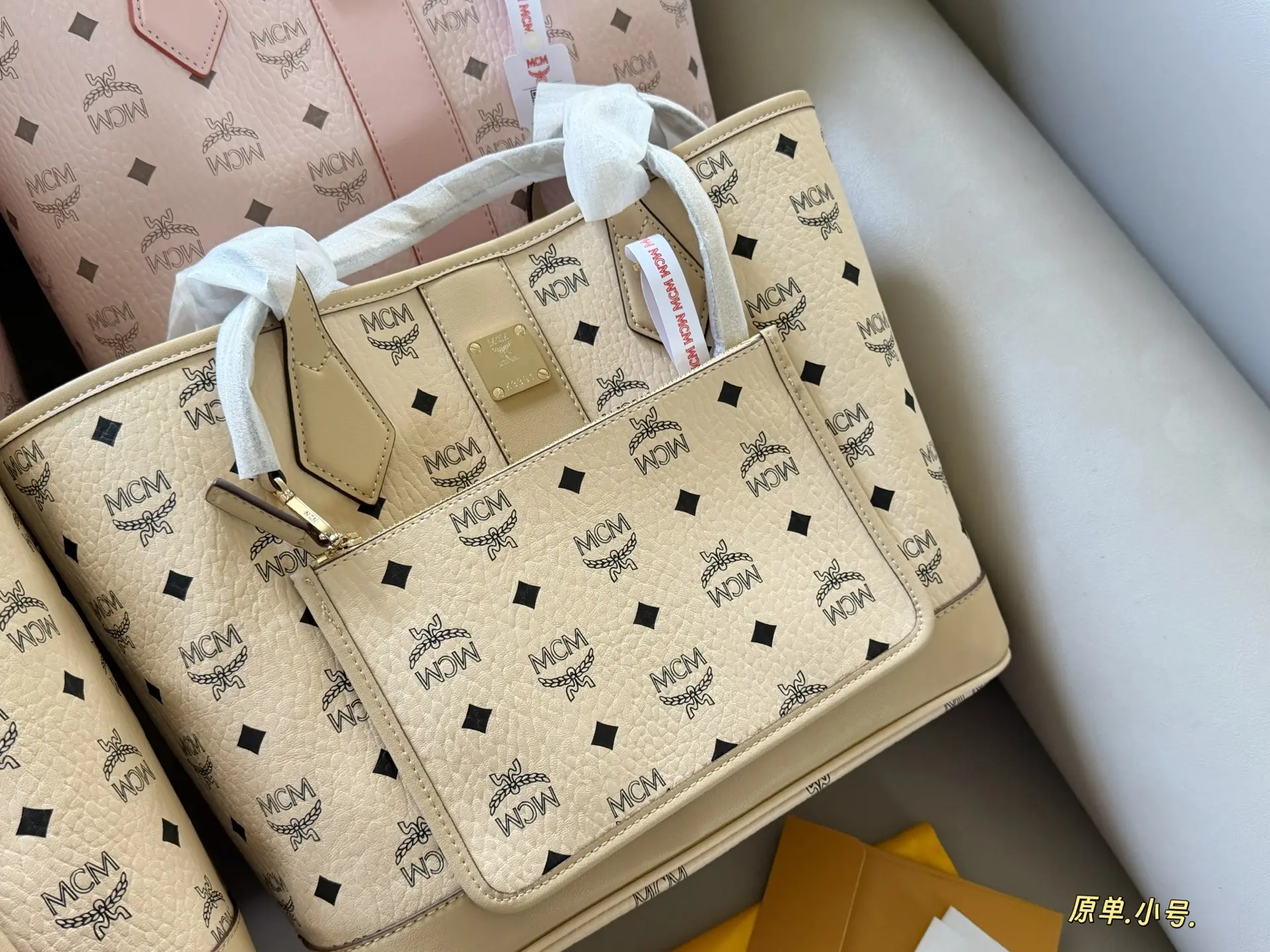 MCM Visetos Coated Canvas Tote Bag D34517839 — view 17