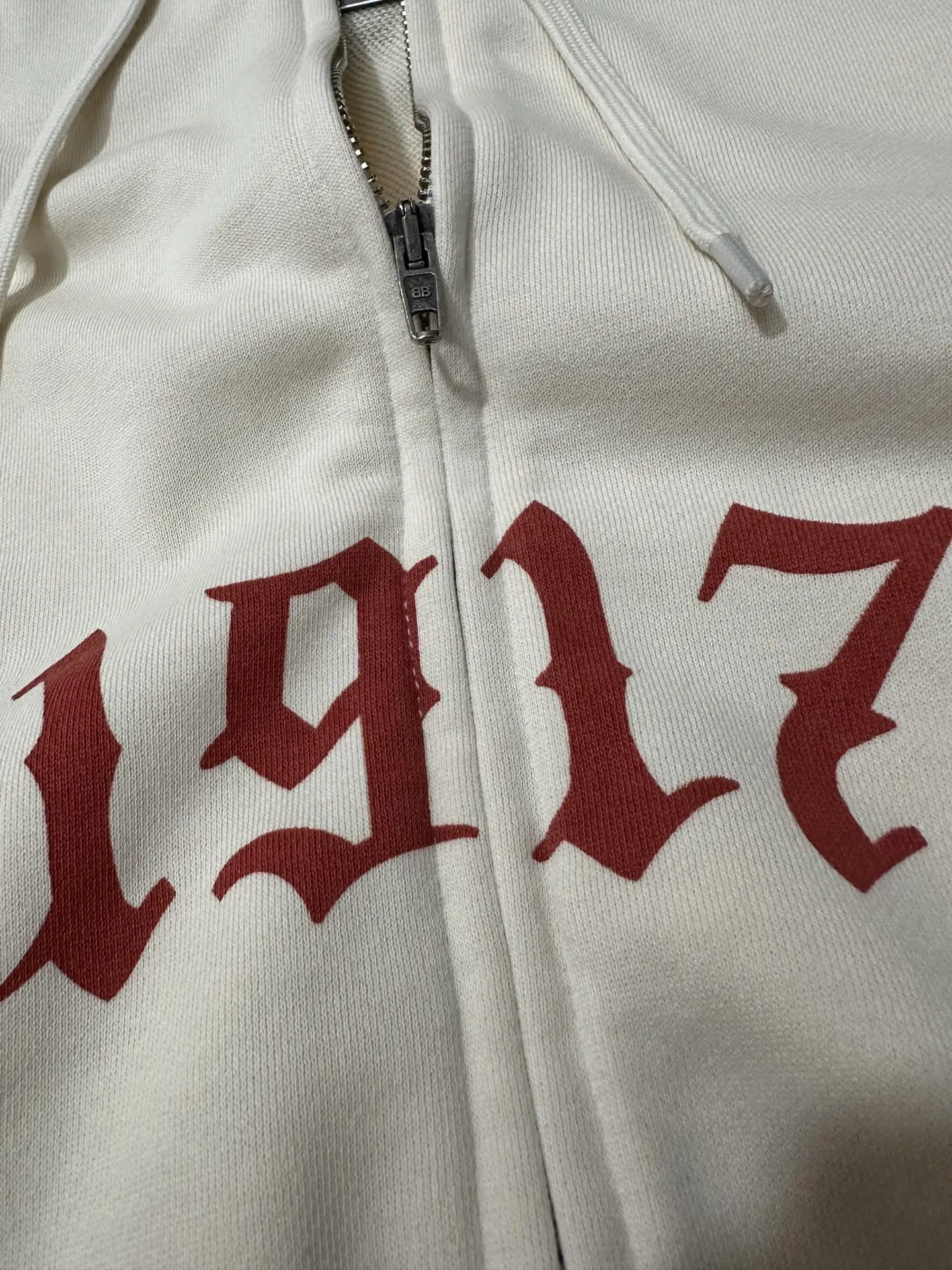 1917 Tattoo Graphic Zip-Up Hoodie D35020240 — view 7
