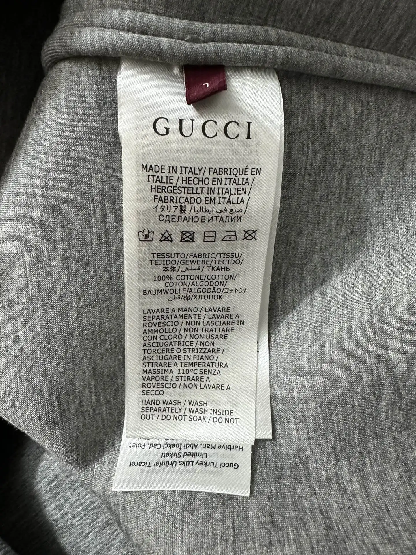 Logo Embroidered Zip-Up Hoodie D35020184 — view 11