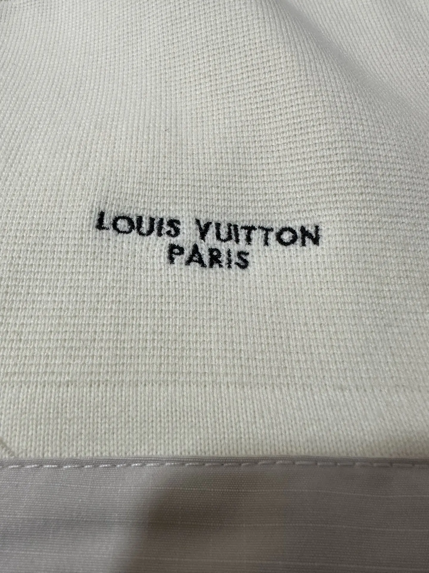 Logo Embroidered Hybrid Knit Zip-Up Cardigan D35024378 — view 7